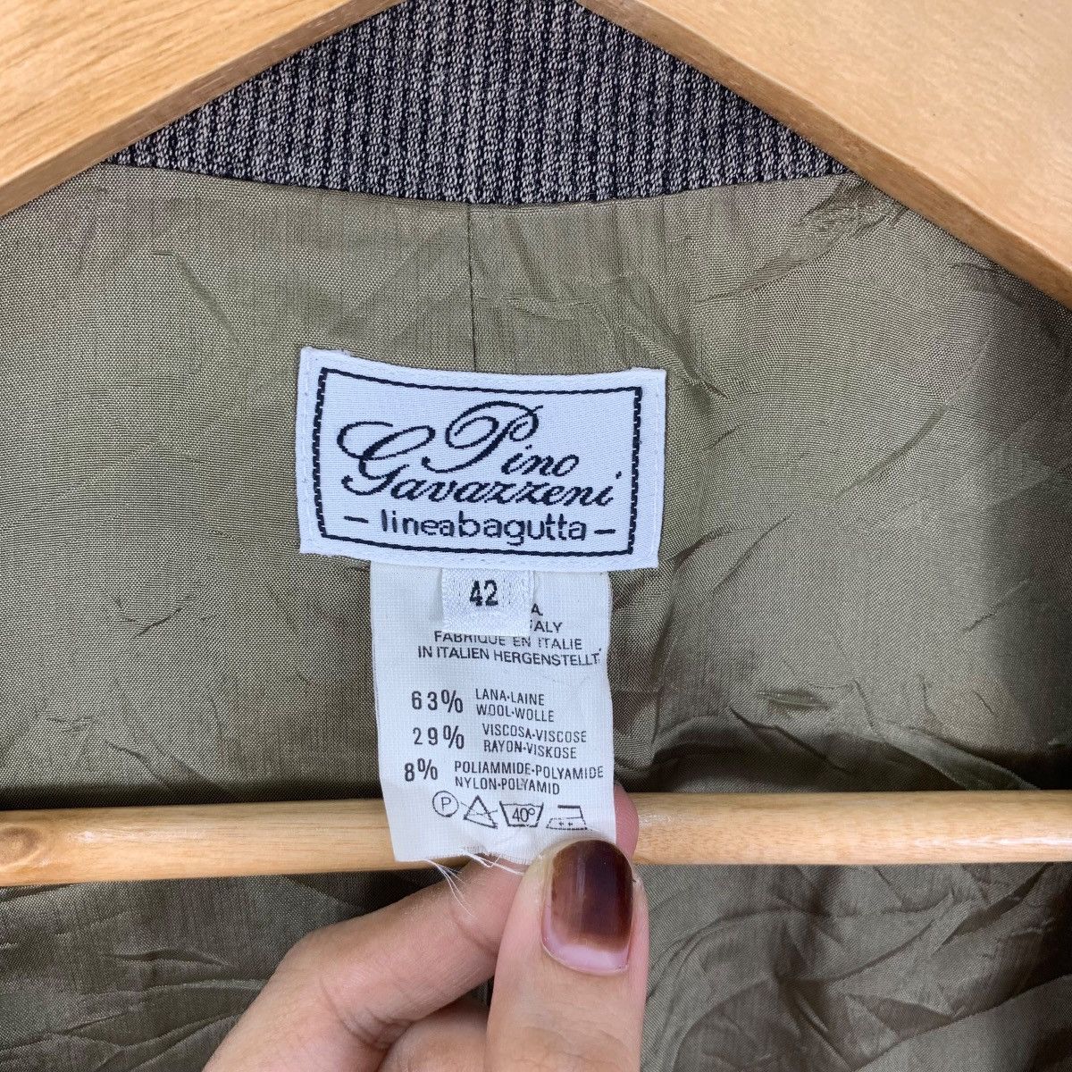 Vintage Vintage 90s PINO GAVAZZENI Made In Italy Minimalist Design Size S / US 4 / IT 40 - 9 Thumbnail