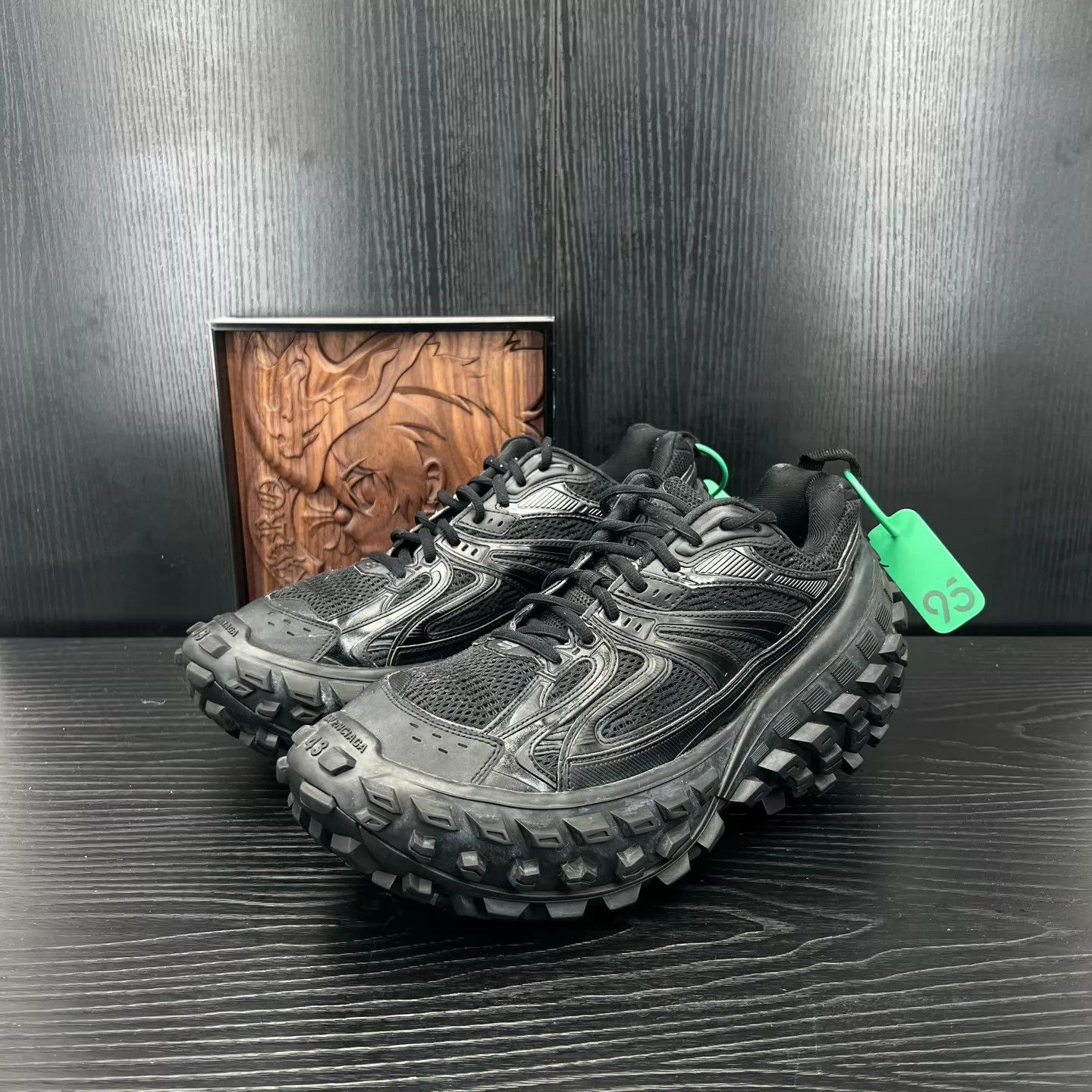 Balenciaga Balenciaga Tire Black 43 Size US 10 / EU 43 - 1 Thumbnail
