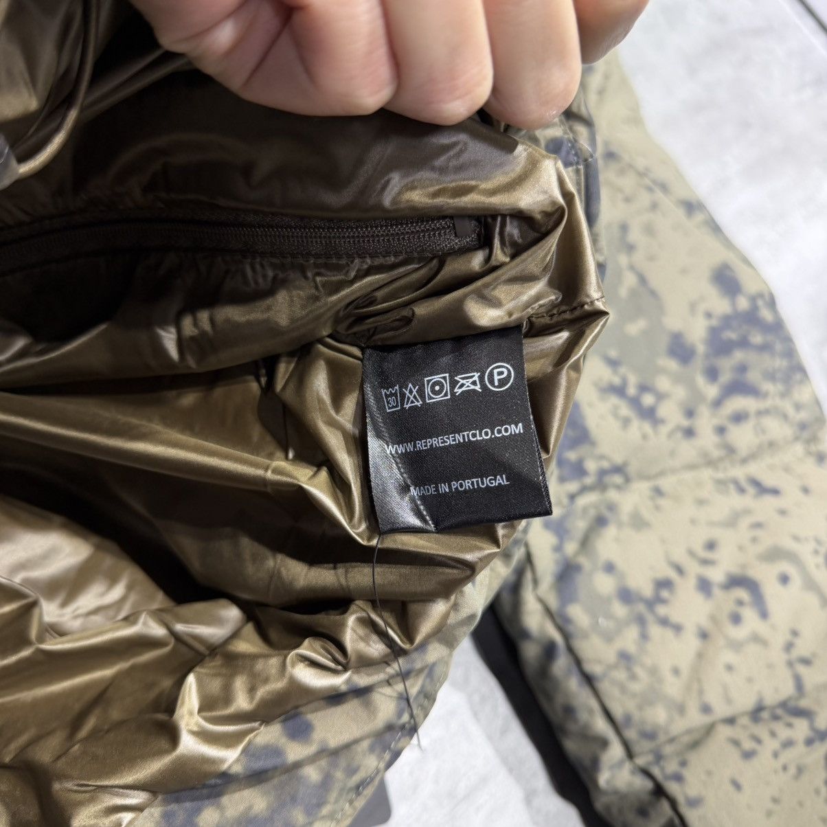 Represent Clo. Represent Puffer Jacket Camo Size US M / EU 48-50 / 2 - 7 Thumbnail