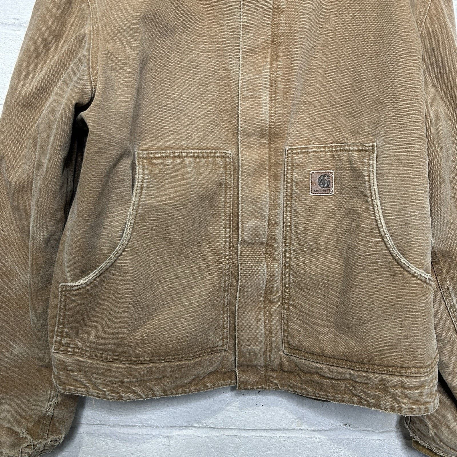 Carhartt Vintage Carhartt Sherpa-Lined Dearborn Jacket “Camel/Brown” Size US XL / EU 56 / 4 - 4 Thumbnail