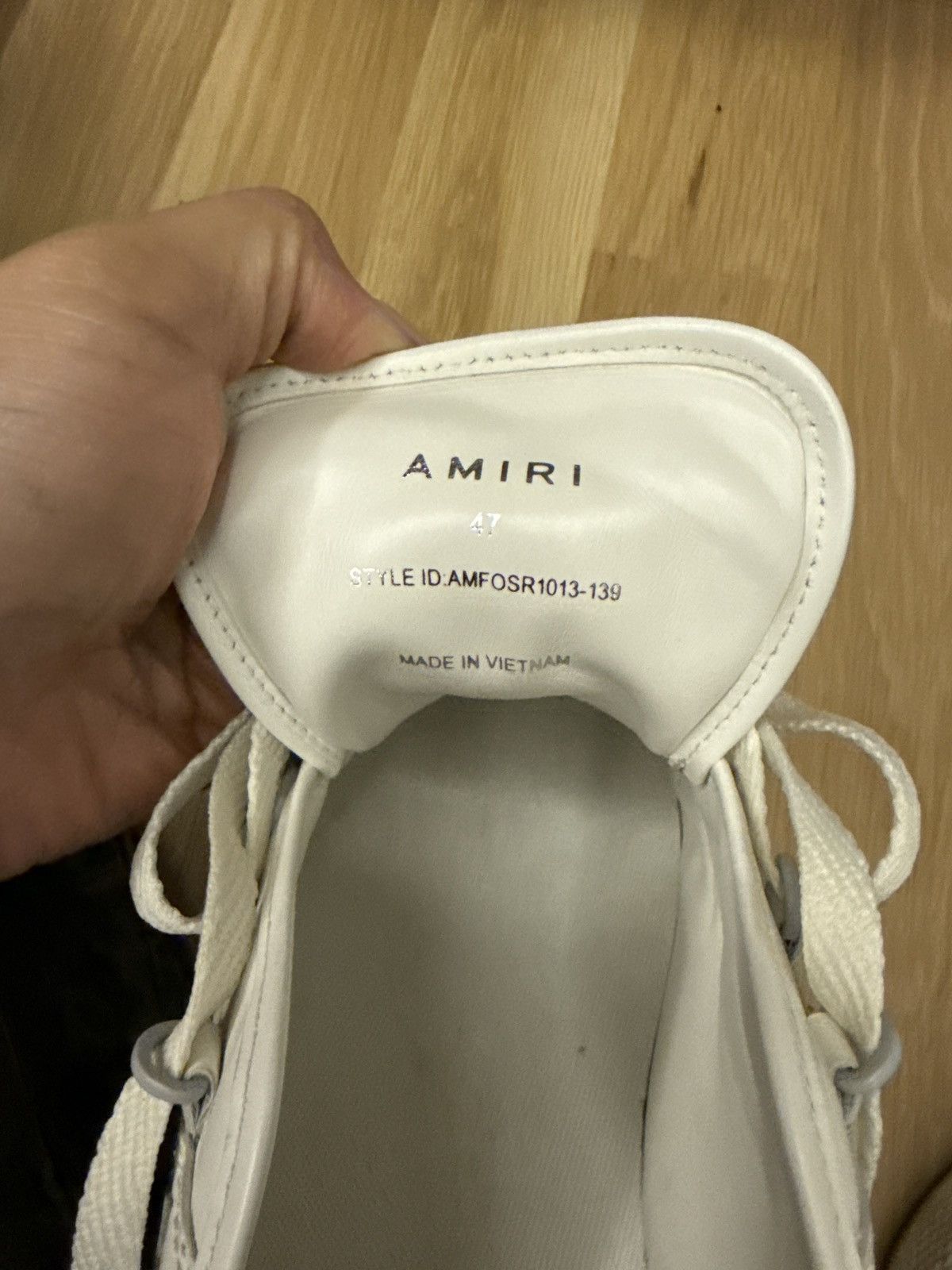 Amiri Amiri Stars Court Low “White Grey” Size US 14 / EU 47 - 6 Thumbnail