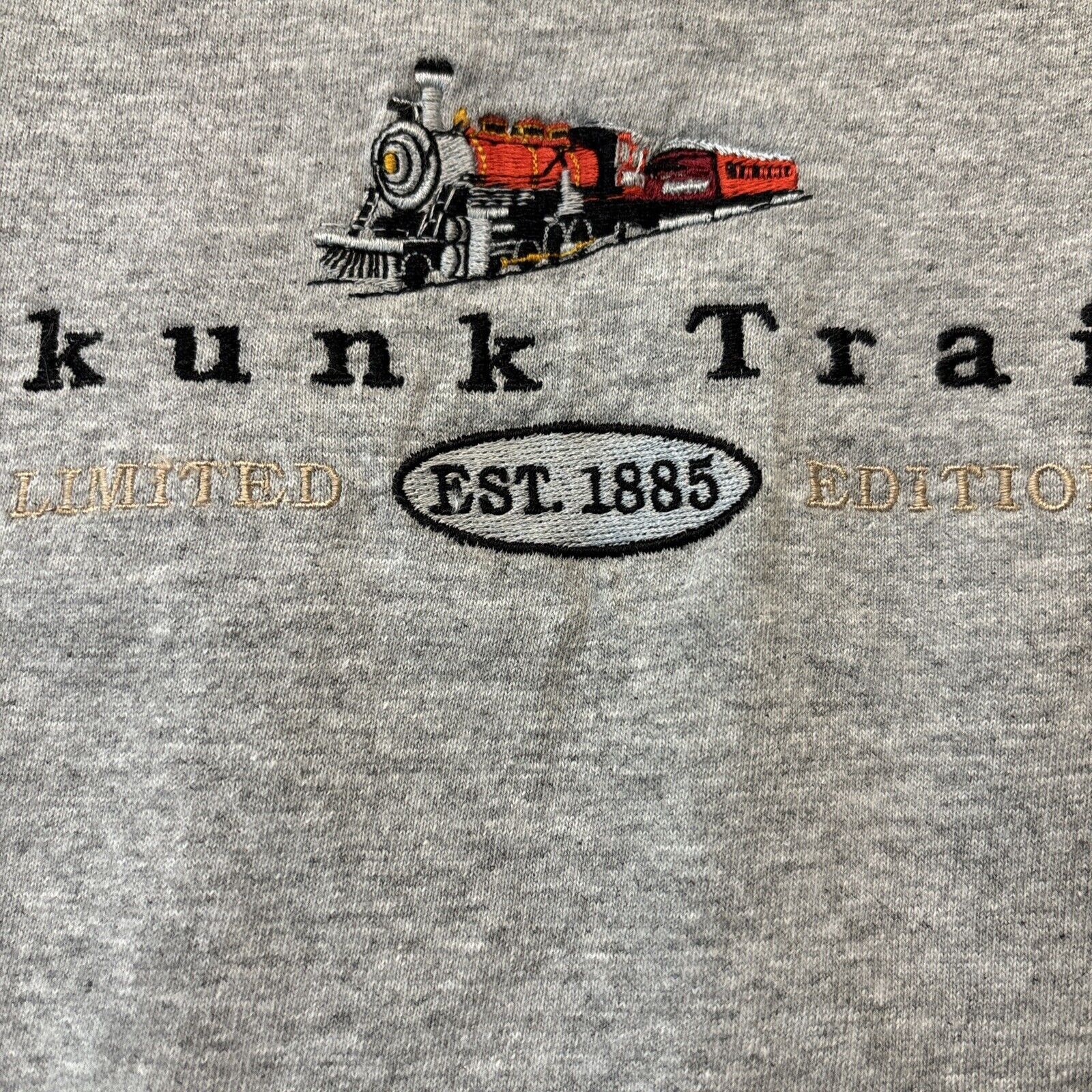 Other Vintage Skunk Train Shirt Mens XL PSI Printed Sportswear Inc Size US XL / EU 56 / 4 - 3 Thumbnail