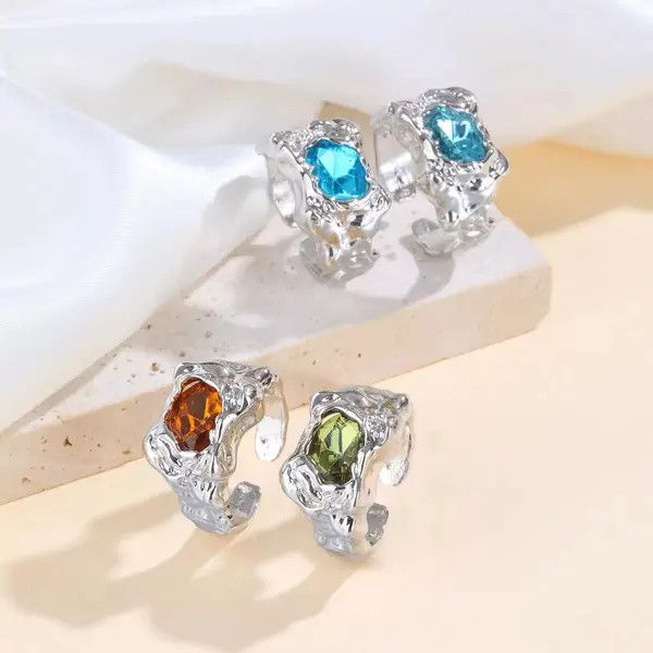 Jewelry Kobashi x Ayano 4pcs/set Lava Adjustable Ring Size ONE SIZE - 8 Thumbnail