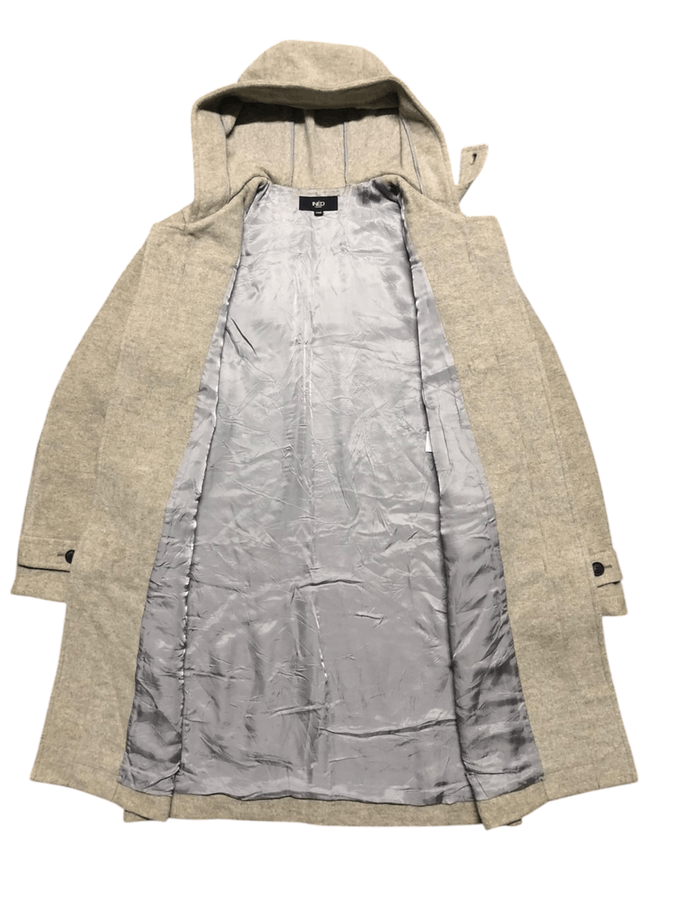 Yohji Yamamoto Vintage Ined Homme by Yohji Yamamoto Duffle Coat Size US M / EU 48-50 / 2 - 3 Thumbnail