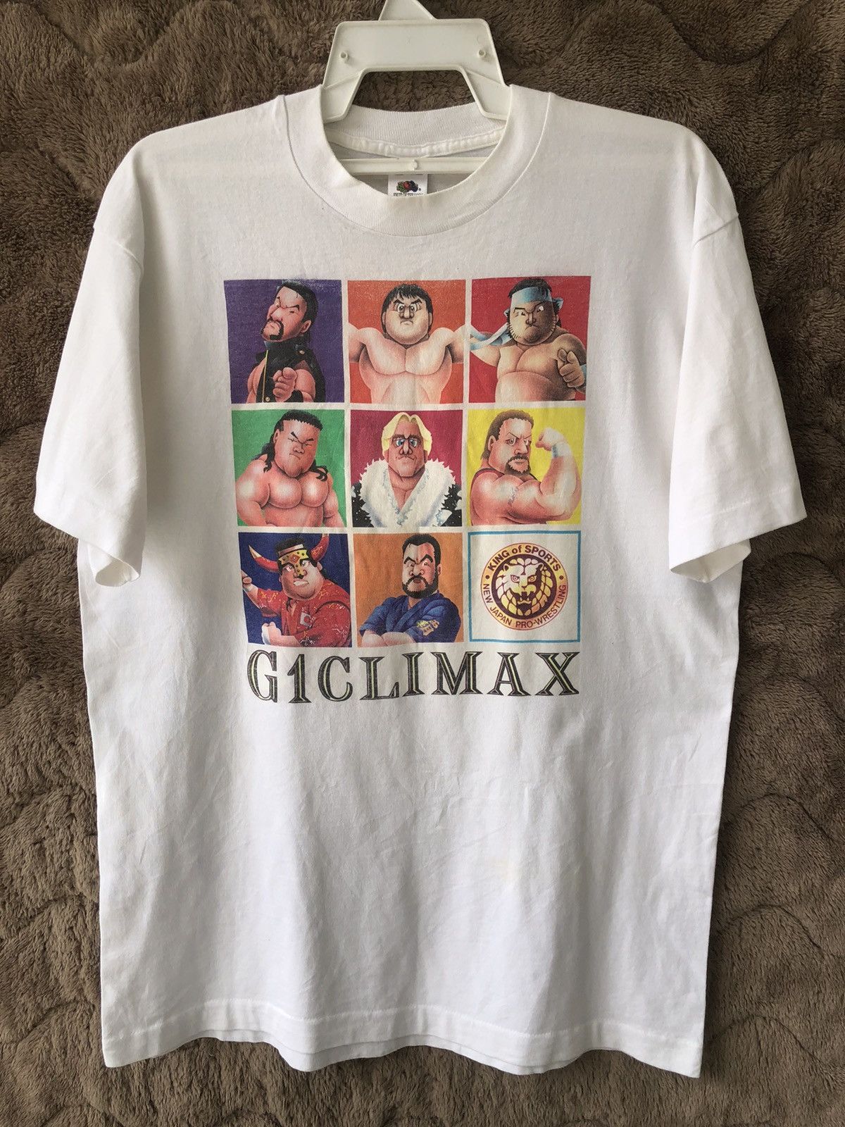 WWF Vintage 90s RIC FLAIR and Japan Pro Wrestling Size US L / EU 52-54 / 3 - 2 Thumbnail