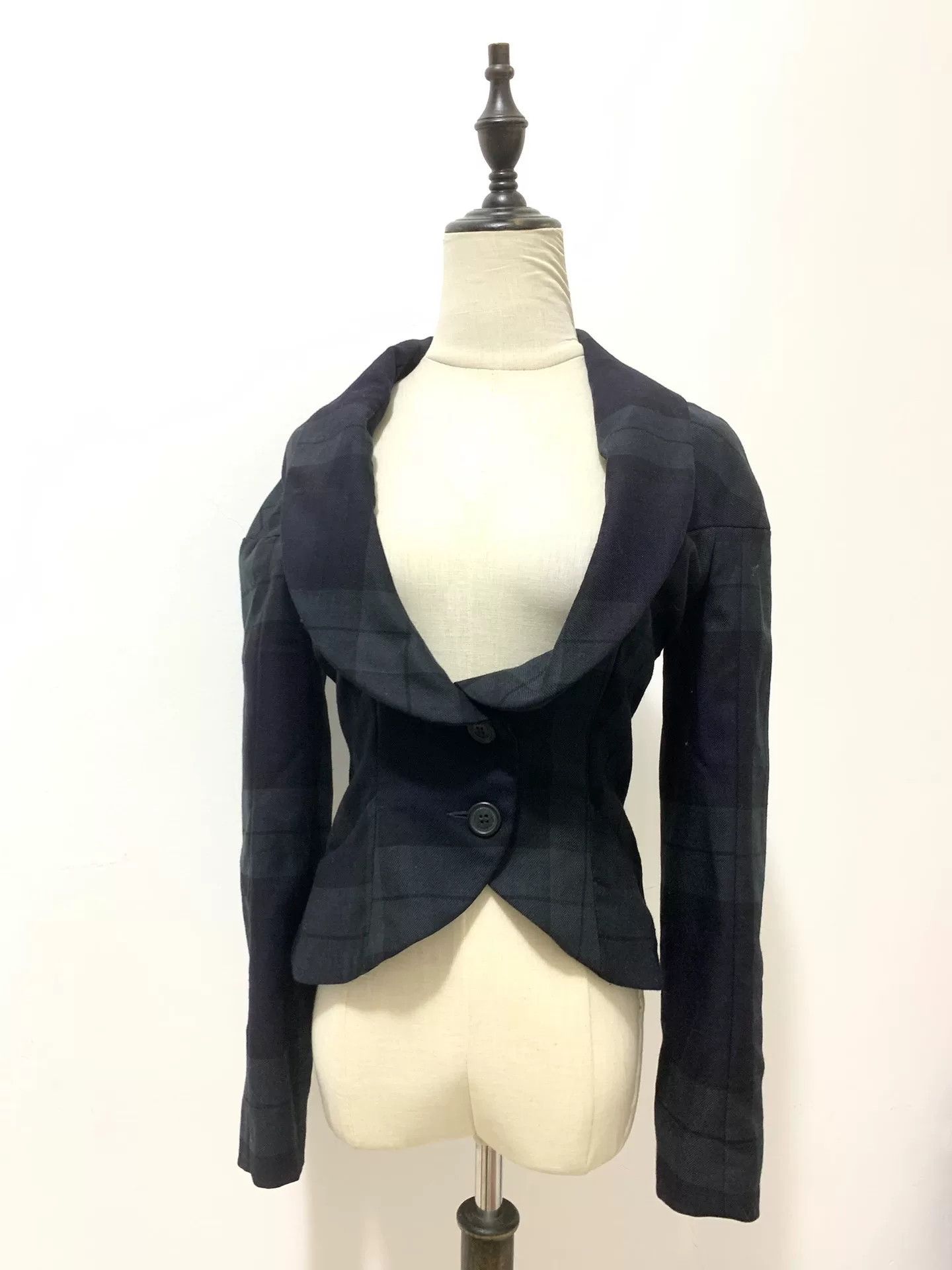 Vivienne Westwood vivienne westwood green check blazer jacket Size L / US 10 / IT 46 - 1 Thumbnail
