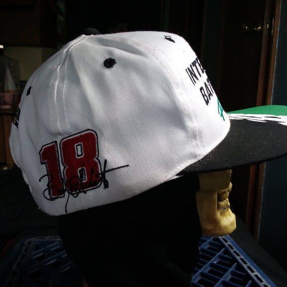 NASCAR Vintage Interstate Batteries Racing Bobby Labonte NASCAR Hat Size ONE SIZE - 4 Thumbnail