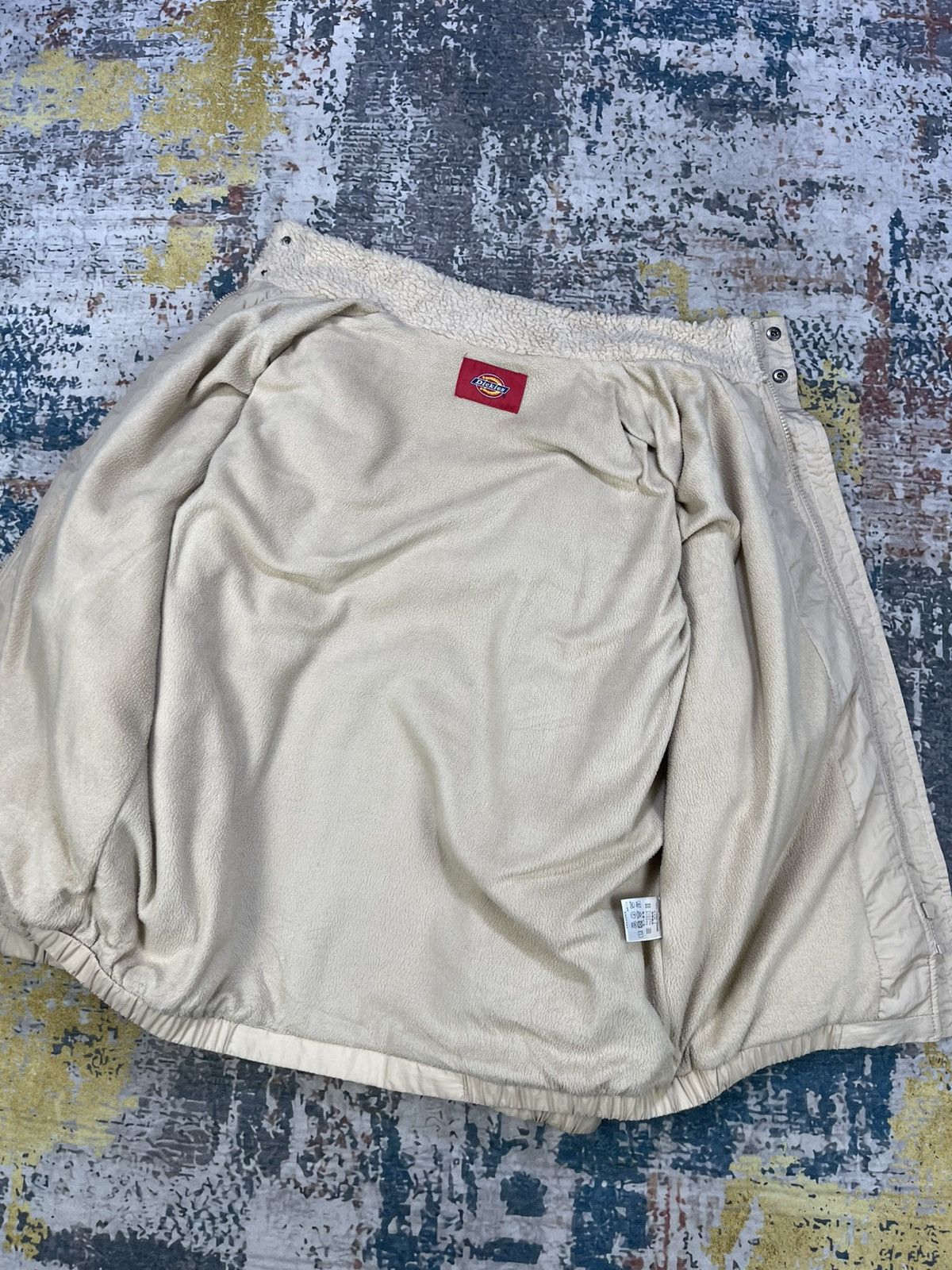 Dickies Dickies Red Chute Deep Pile Sherpa Fleece Jacket Size US M / EU 48-50 / 2 - 9 Thumbnail