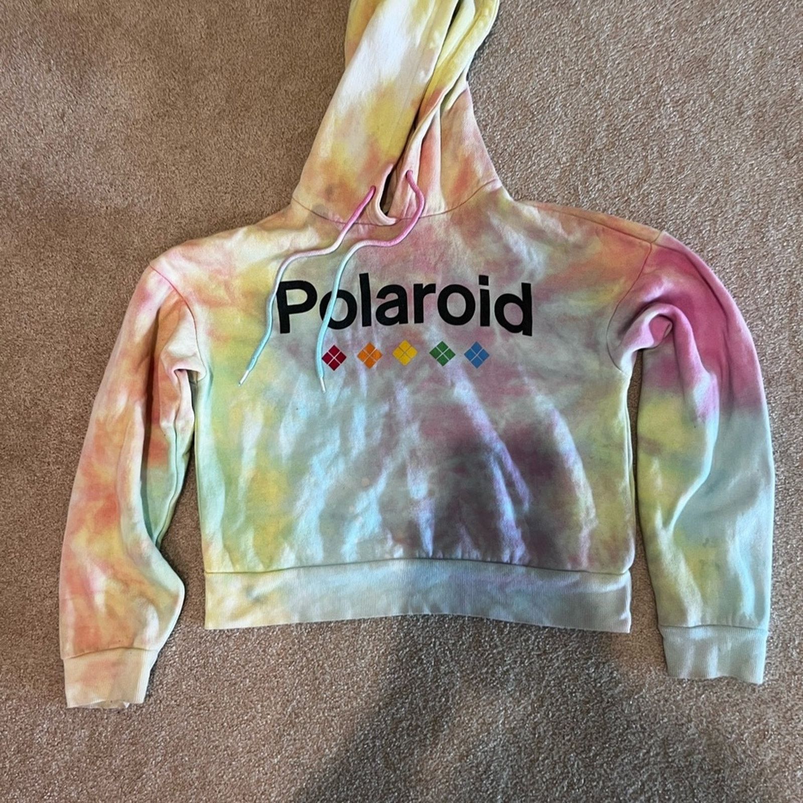Polaroid Polaroid Tie-Dye Hoodie Size XS / US 0-2 / IT 36-38 - 1 Thumbnail
