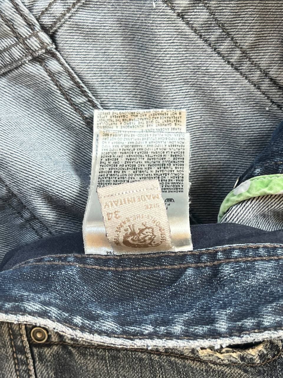 Diesel Vintage Diesel Larkee Raw Straight Jeans Size US 34 / EU 50 - 5 Thumbnail
