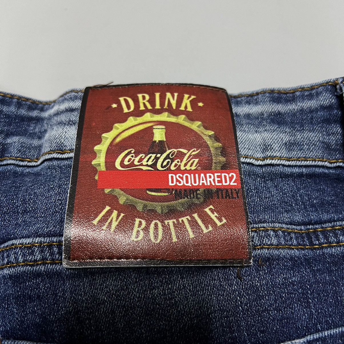 Dsquared2 Dsquared jeans luxury Made in Italy 🇮🇹 Coca Cola Size US 33 - 3 Thumbnail