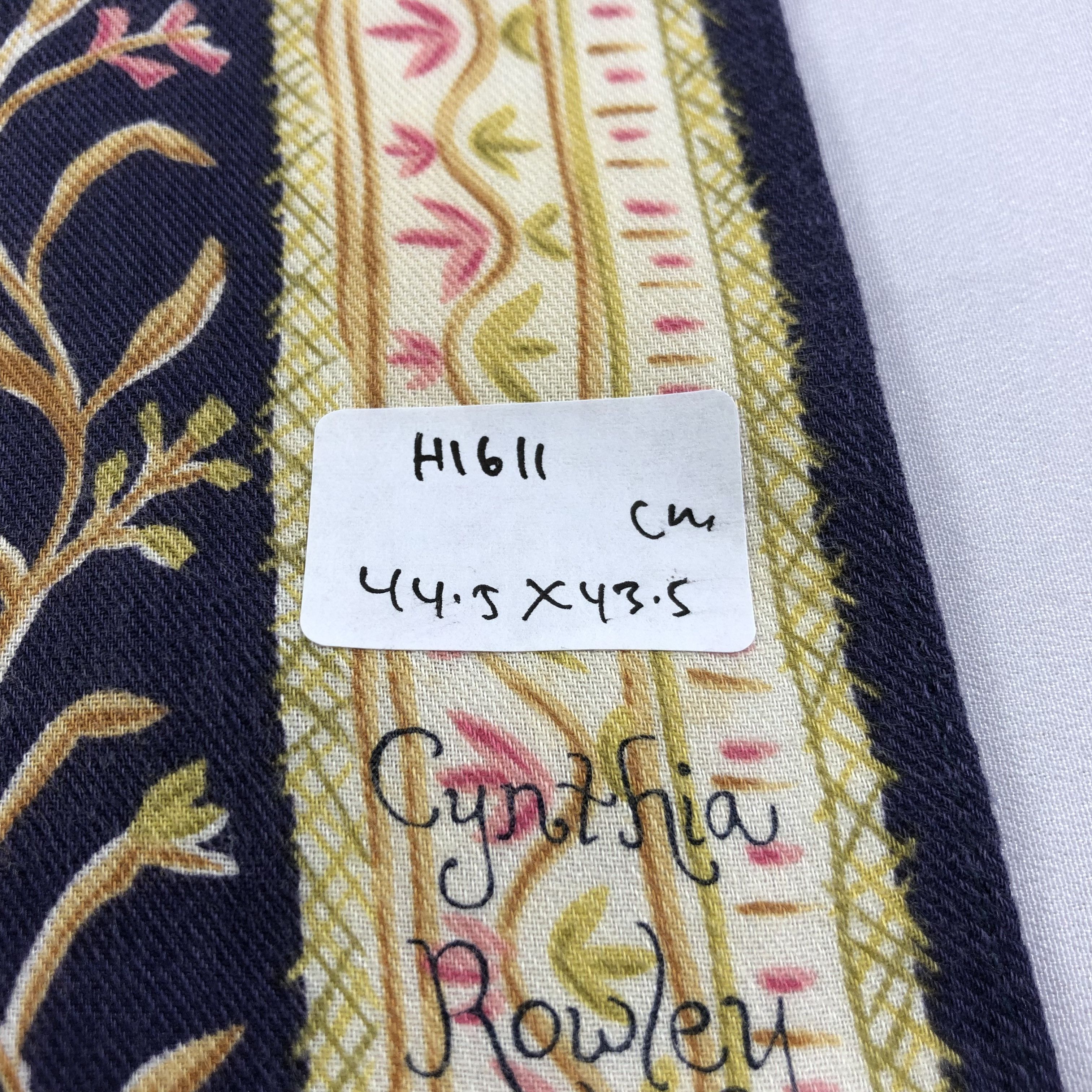 Vintage Cynthia Rowley Handkerchief Neckerchief Bandana H1611 Size ONE SIZE - 5 Thumbnail