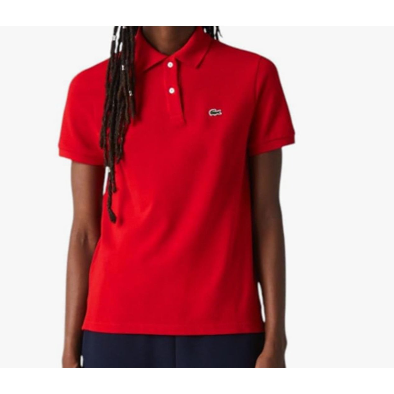 Lacoste Lacoste Women's Classic Fit Short Sleeve Polo Deep Red 4 Size S / US 4 / IT 40 - 3 Thumbnail