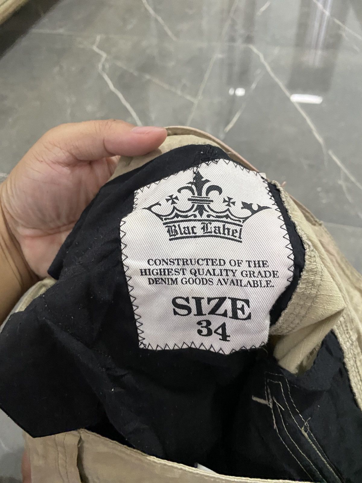 Japanese Blac Label Patch Jorts Cargo Ifsix Kmrii Goa styled