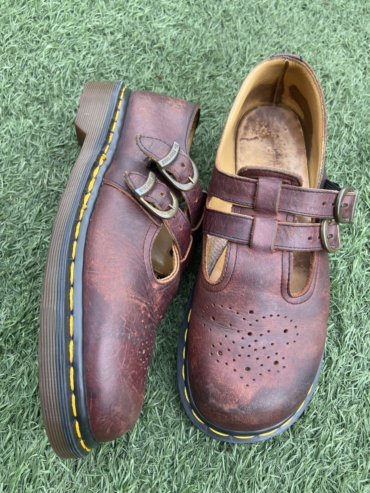 Dr. Martens Dr Martens Double Strap Maryjane Shoes Size 7 Size US 7 / EU 40 - 7 Thumbnail
