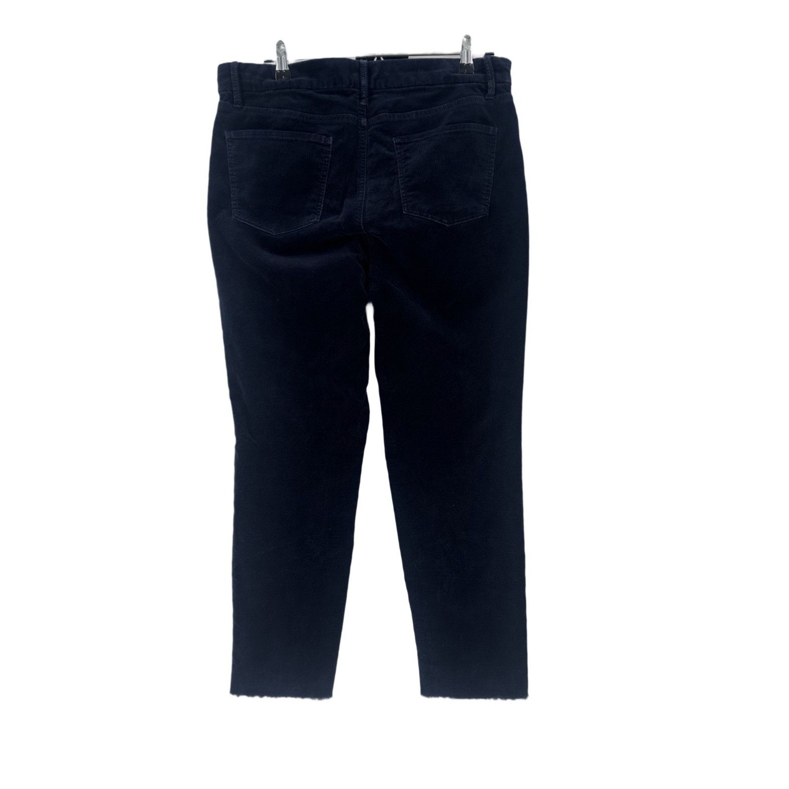 Talbots Talbots Corduroy Flawless Five Pocket Slim Ankle Pants Navy Size 32" / US 10 / IT 46 - 3 Thumbnail