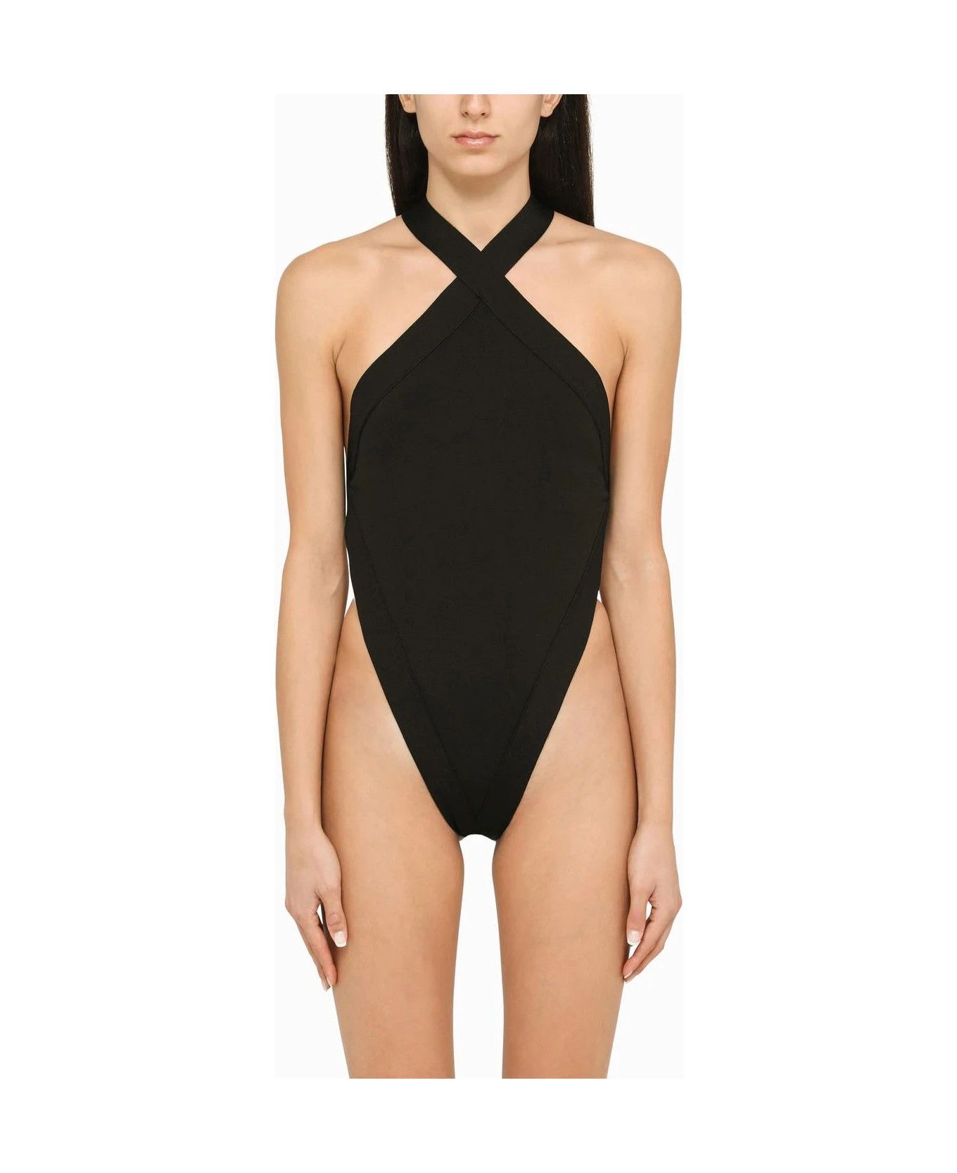Saint Laurent Paris o1y0126 Bodysuit in Black Size S / US 4 / IT 40 - 1 Thumbnail