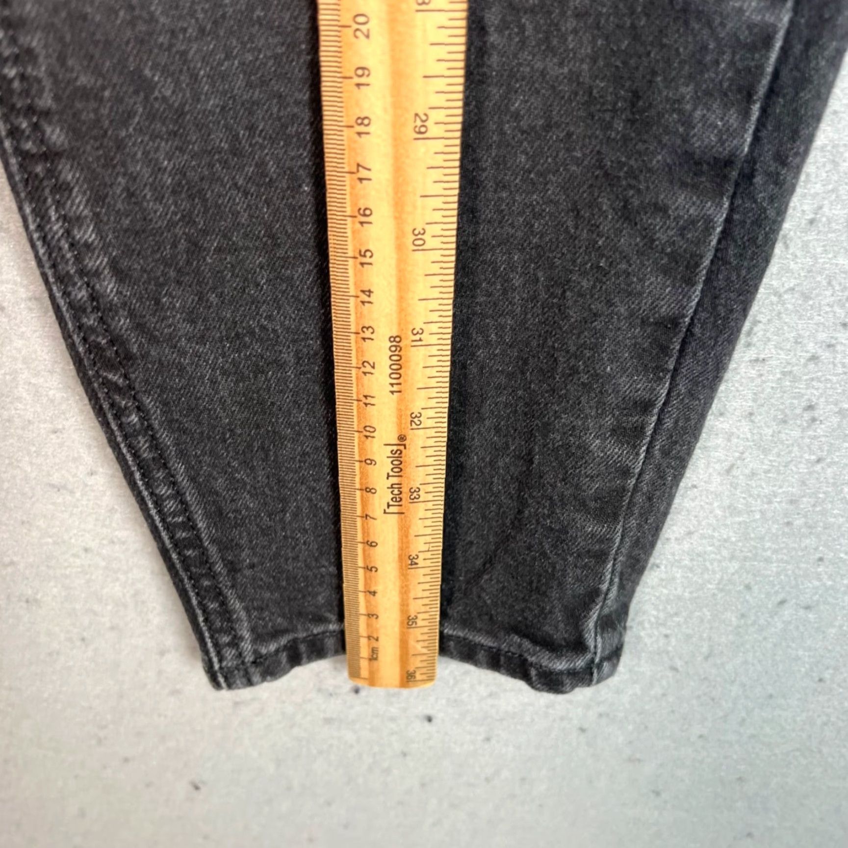 Mango Mango Jeans Main Selling Point: High-Waist Black Denim Slim Fit Women's Size 4 5-Pocket Cotton Blend Cotton Inseam 27 in 26 in Size 27" / US 4 / IT 40 - 7 Thumbnail