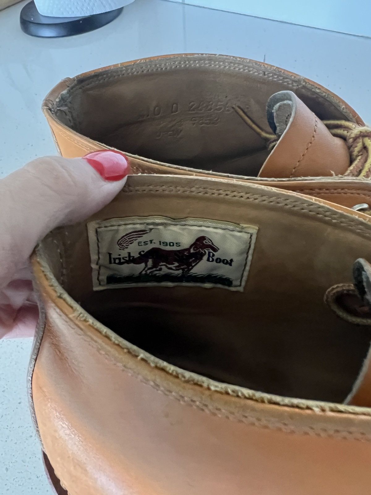 Red Wing Red Wing 2935 Chukka Boots – Oro Tan Leather USA – Size 10D Size US 10 / EU 43 - 5 Thumbnail