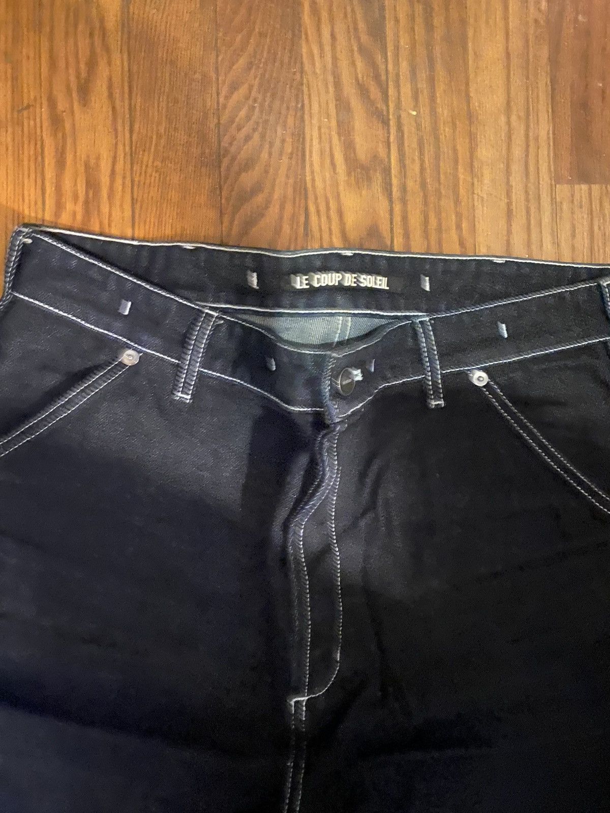 Jacquemus Jacquemus Lavender Navy 'Le De Nîmes' Jeans Size US 31 - 6 Thumbnail