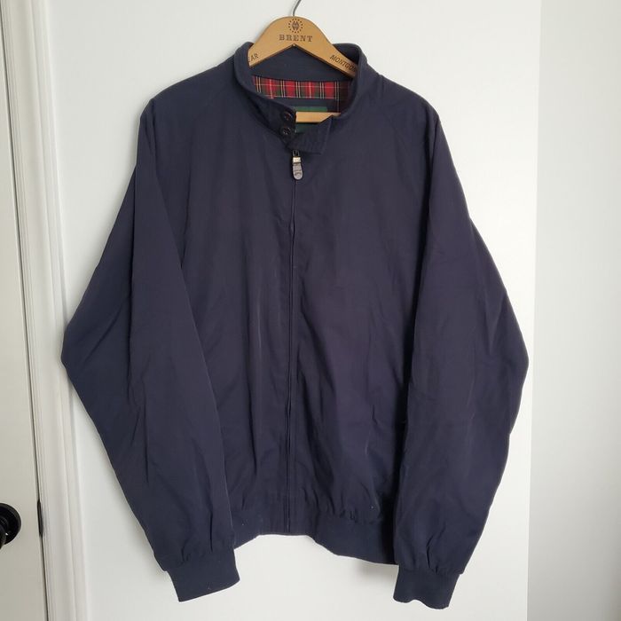 Orvis Orvis Harrington Windbreaker Jacket Men's Large Navy Blue Grailed