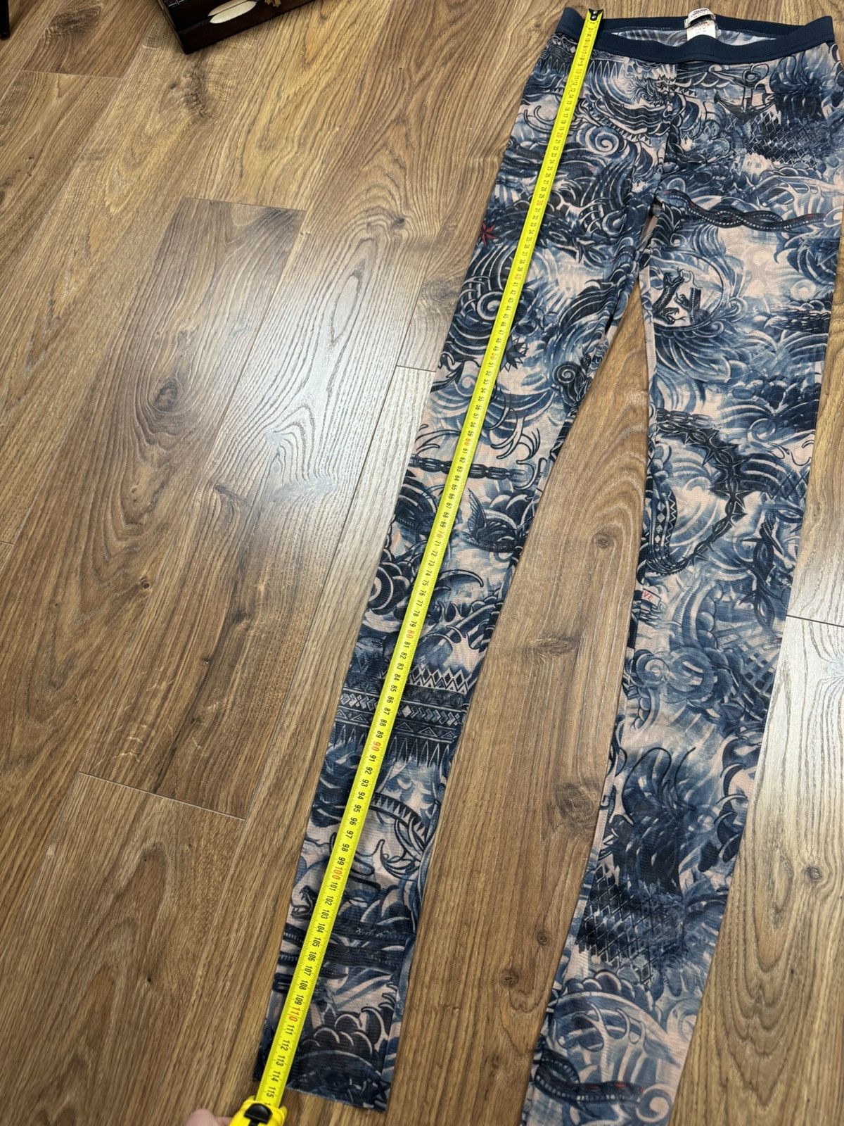 Jean Paul Gaultier Leggings Jean Paul Gaultier mesh tattoo original item Size M / US 6-8 / IT 42-44 - 7 Thumbnail