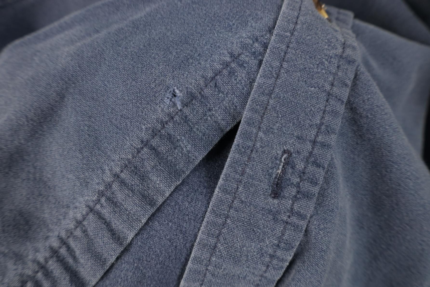 FiveBrother Vintage 90s Five Brother Heavy Chamois Cloth Button Shirt Size US XXL / EU 58 / 5 - 4 Thumbnail