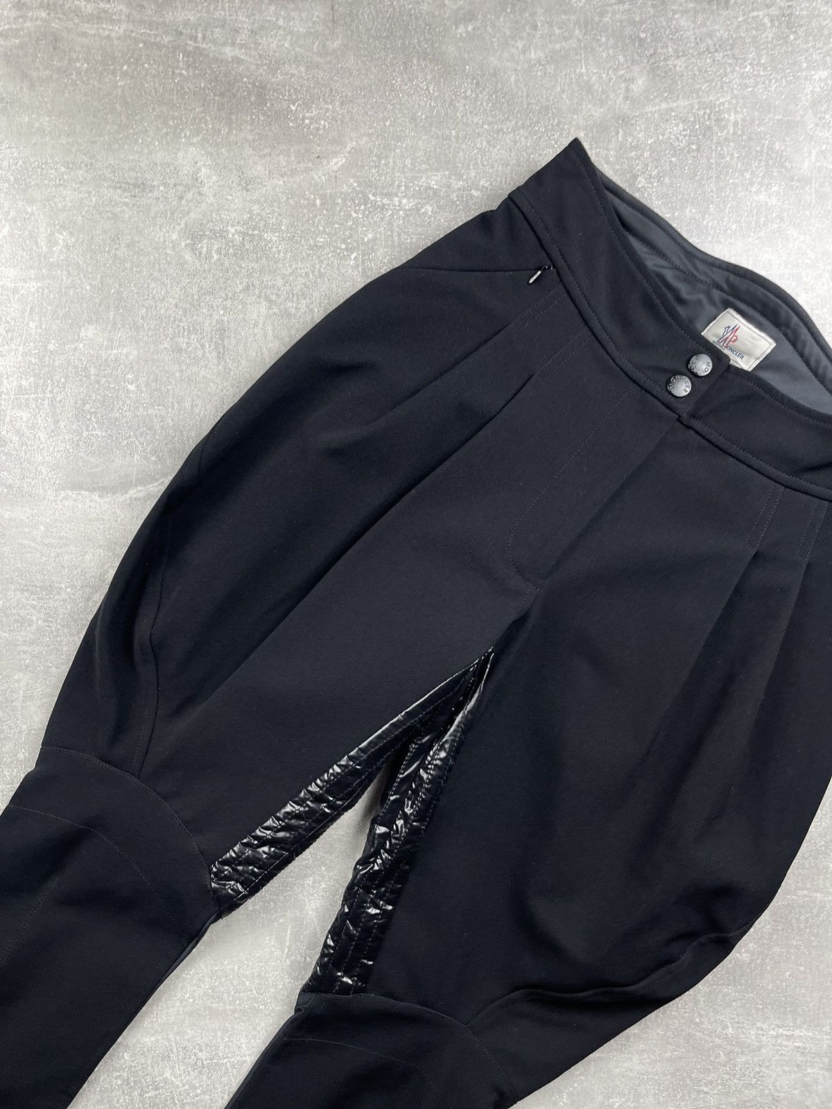 Moncler Grenoble Moncler Grenoble Ski Pants Technical Black Cropped Size 33" - 4 Thumbnail