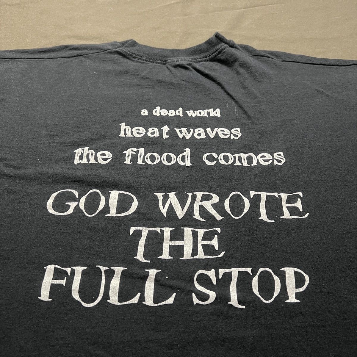 Band Tees Vintage 90s PROJECT PITCHFORK Tee XL Electro-industrial EBM Size US XL / EU 56 / 4 - 5 Thumbnail