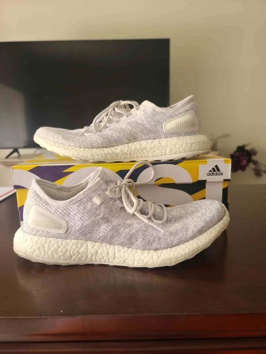 Adidas PureBoost Clear Grey Size US 11 / EU 44 - 2 Thumbnail