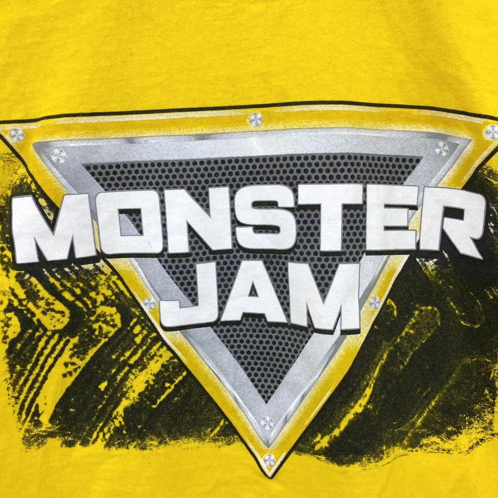 Vintage Nike Shirt Monster Jam Alstyle T-Shirt Mens M Yellow Logo Short Sleeve Crew Neck Size US M / EU 48-50 / 2 - 4 Thumbnail