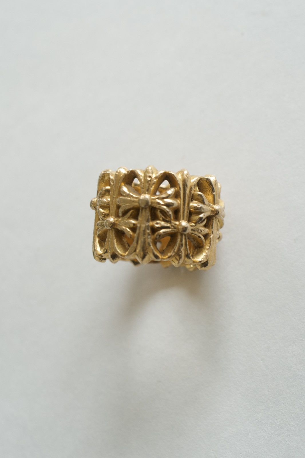 Chrome Hearts 22k Gold Cemetery Ring Size 6 Size ONE SIZE - 8 Thumbnail