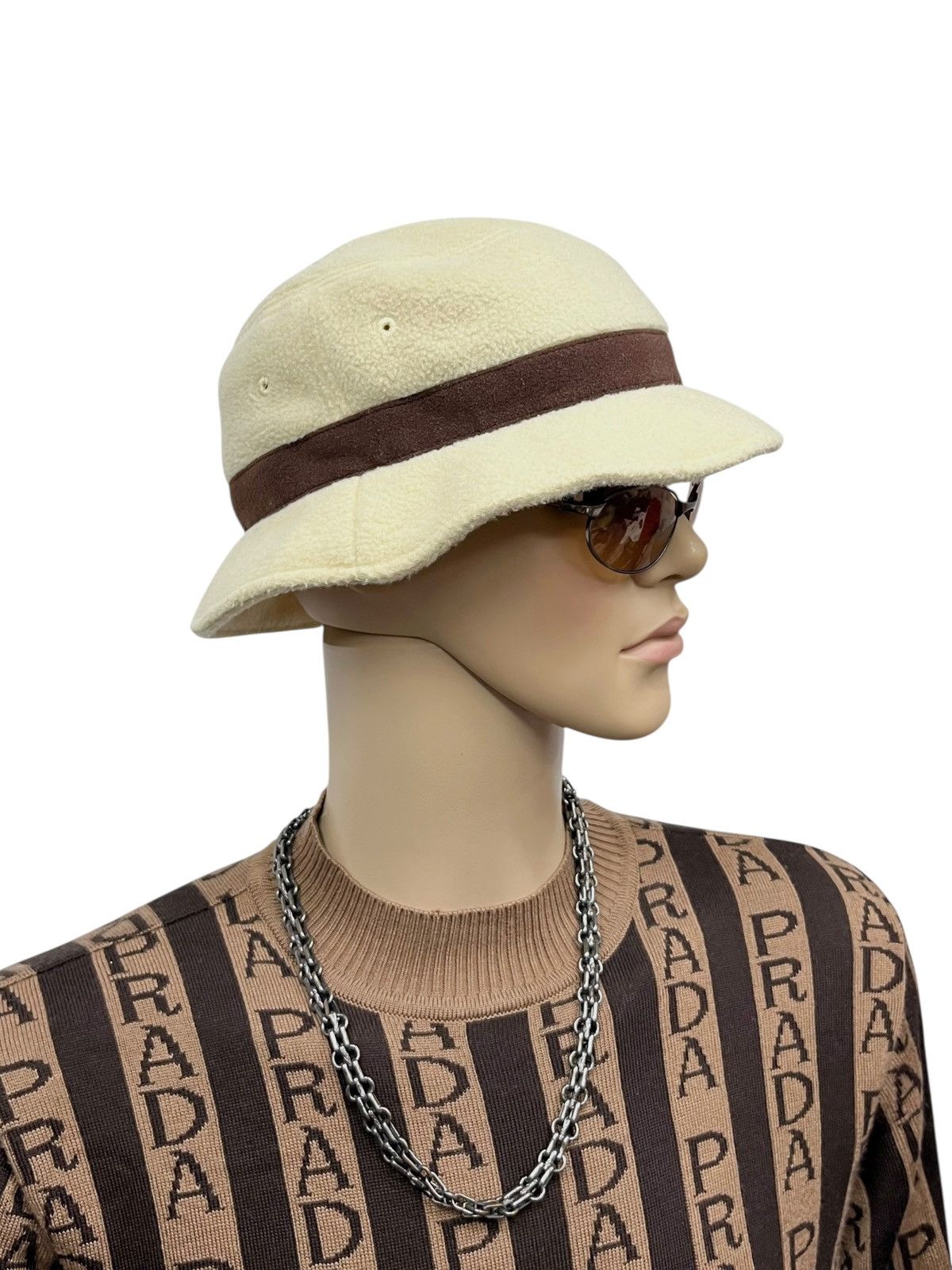 The North Face RARE🔥Vintage The North Face Fleece Bucket Hat Made in Japan Size ONE SIZE - 2 Thumbnail