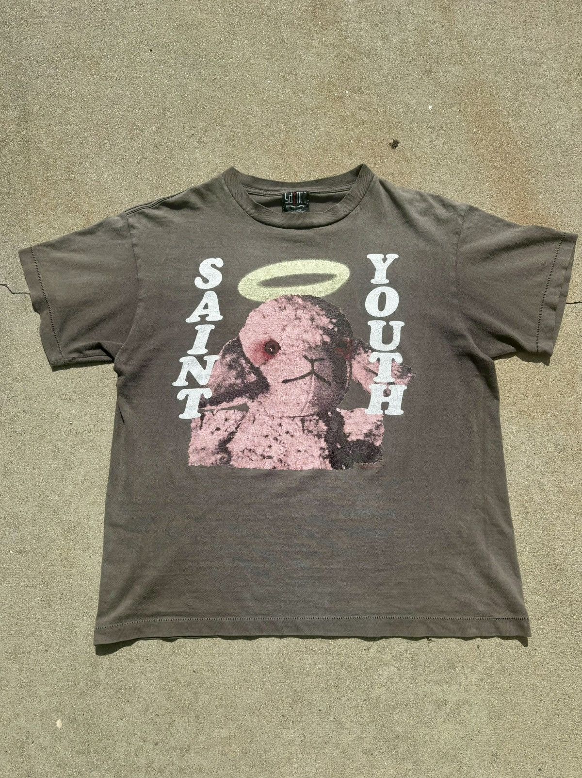 美品 SAINT MICHAEL MXXXXXX T-SHIRT PINKSHEEP M セントマイケル T