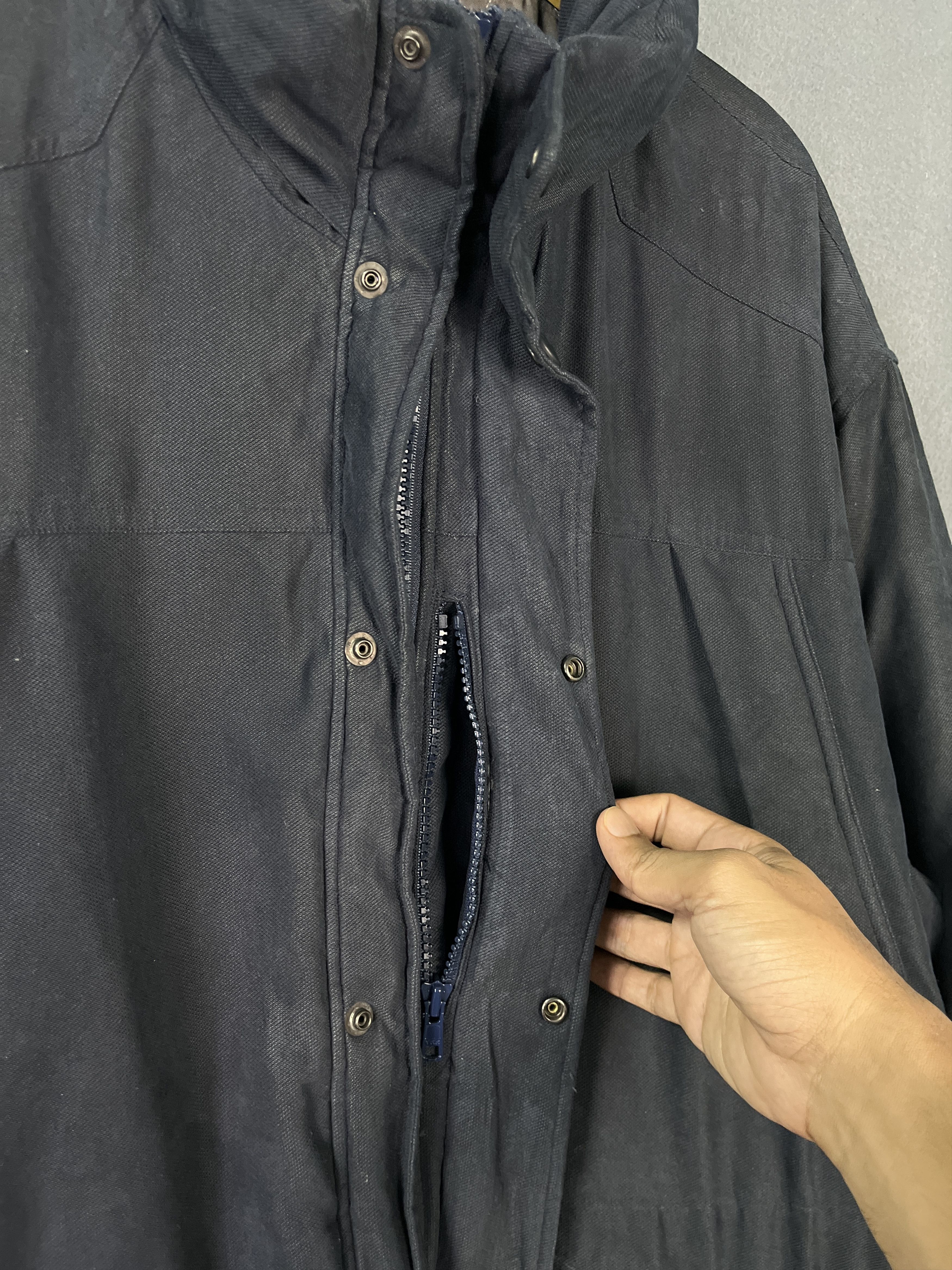 Christian Dior Monsieur Christian Dior Monsieur Hooded Baggy Jacket Quilted Lined Size US M / EU 48-50 / 2 - 11 Thumbnail
