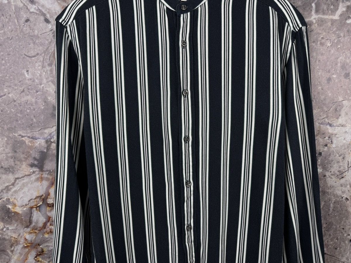 Reiss Reiss Men’s Striped Button Up Shirt Long Sleeve Black White Size US M / EU 48-50 / 2 - 3 Thumbnail