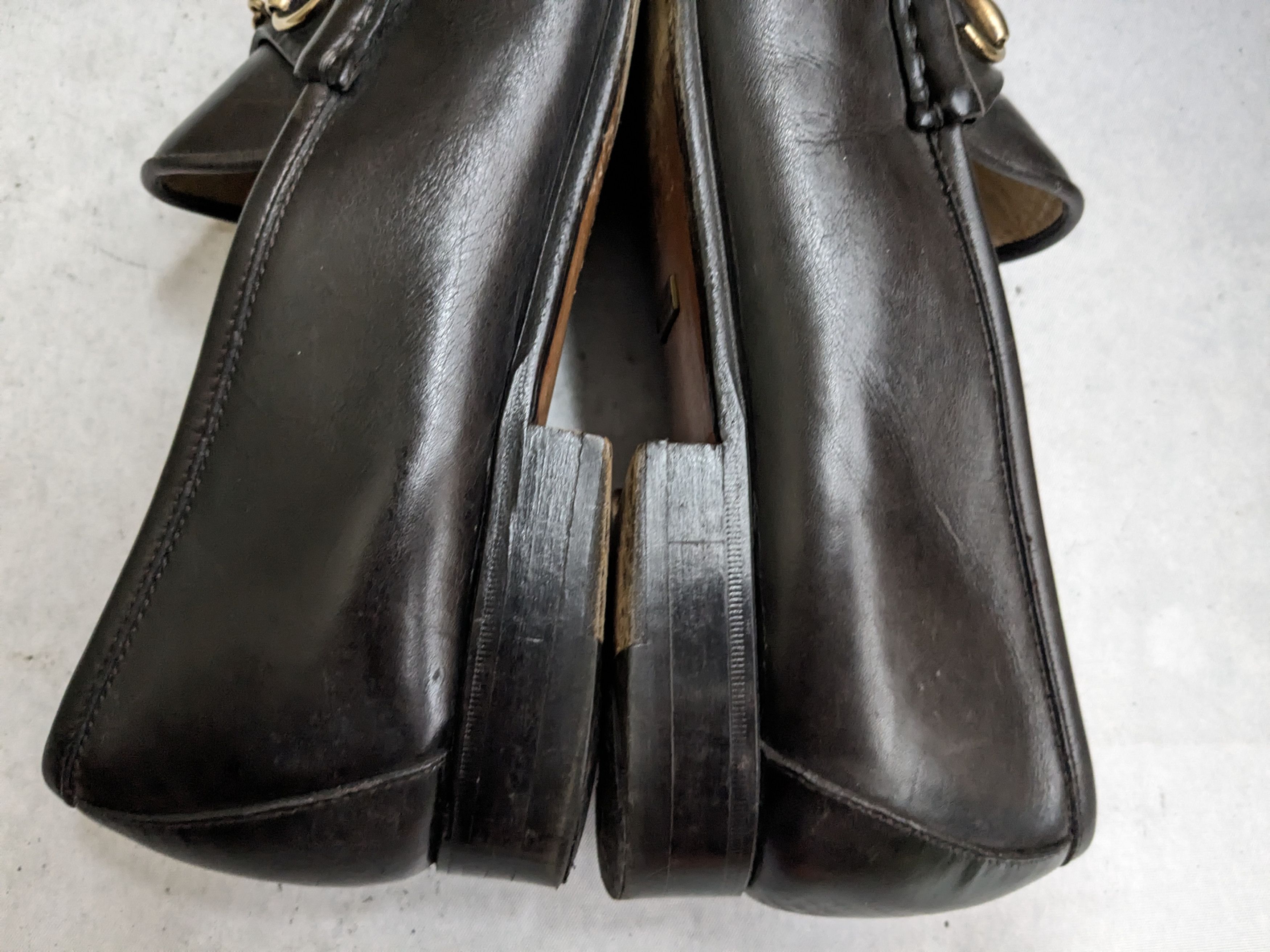 Gucci Gucci Horsebit Loafers Dark Brown 14 D Leather Size US 14 / EU 47 - 10 Thumbnail