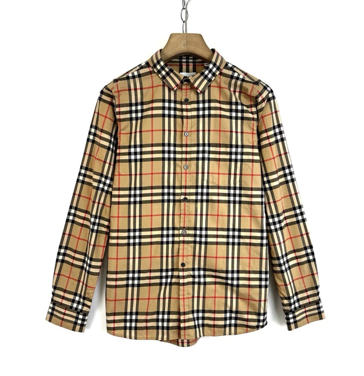 Burberry Burberry Classic Check Long Sleeve Shirt K12 Size US XS / EU 42 / 0 - 1 Thumbnail