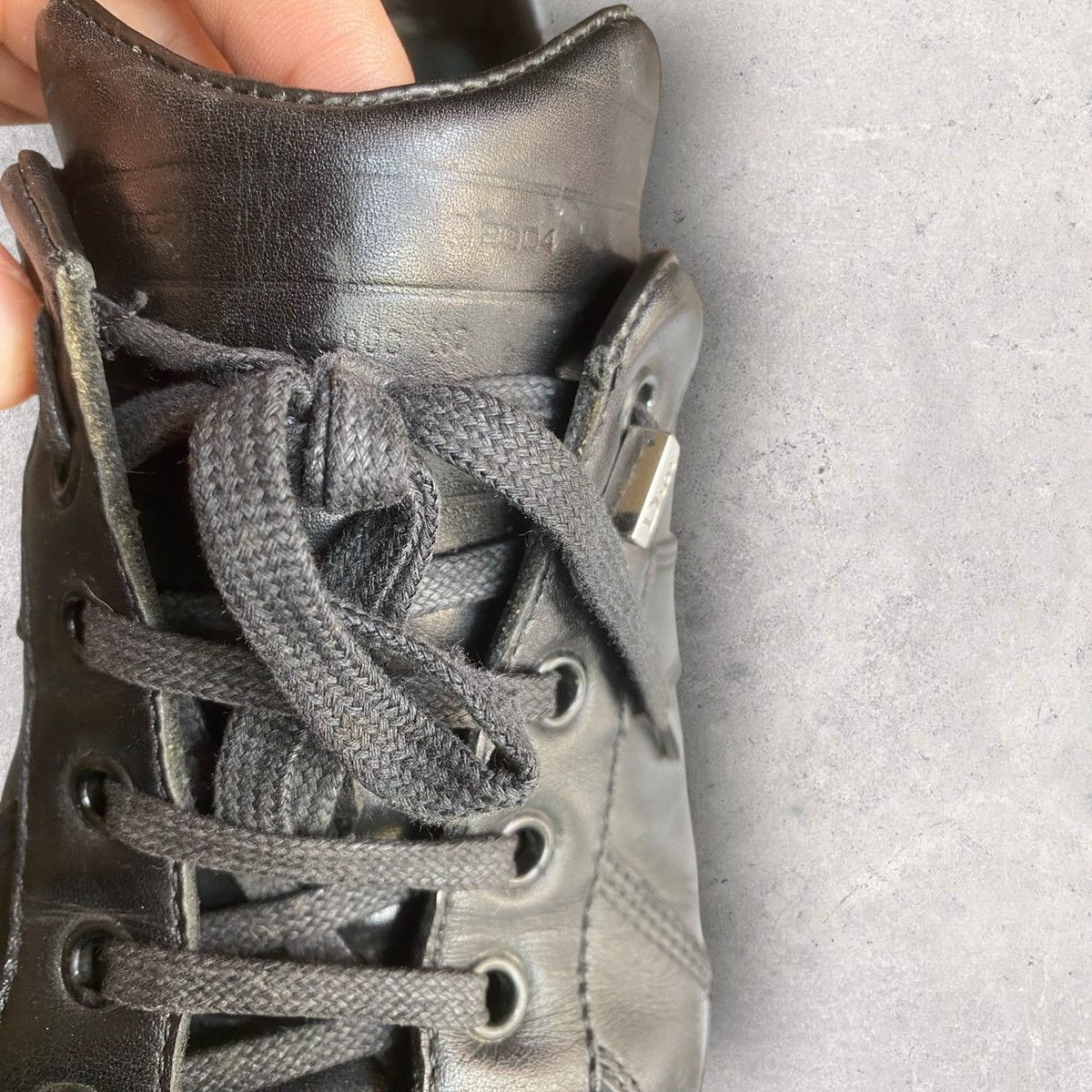 Dior Fall05 Black Leather B01 Hedi Slimane Era Size US 8 / EU 41 - 9 Thumbnail