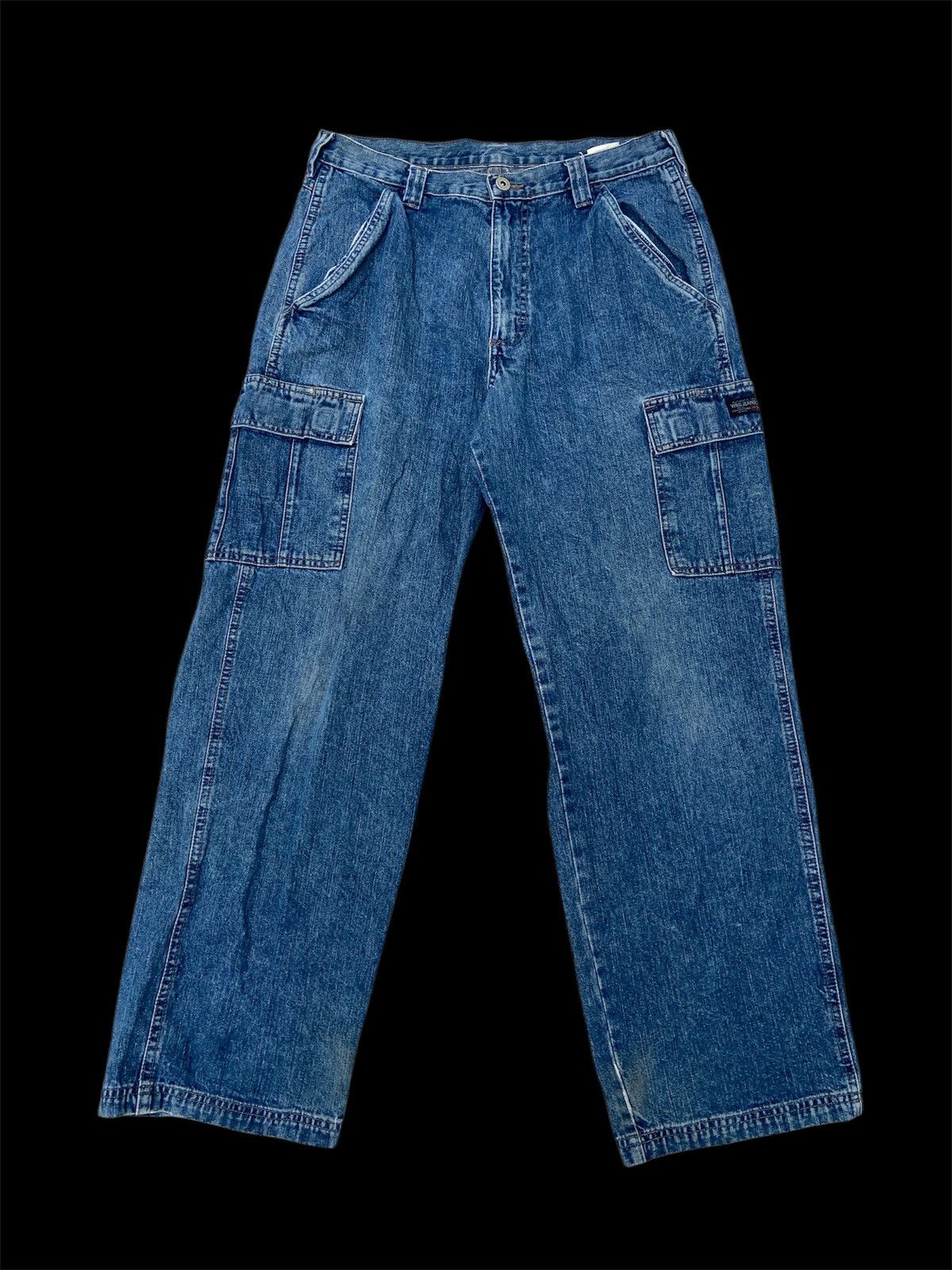 Japanese Brand × Vintage × Wrangler Baggy Wrangler Workwear Denim Size US 32 / EU 48 - 1 Thumbnail