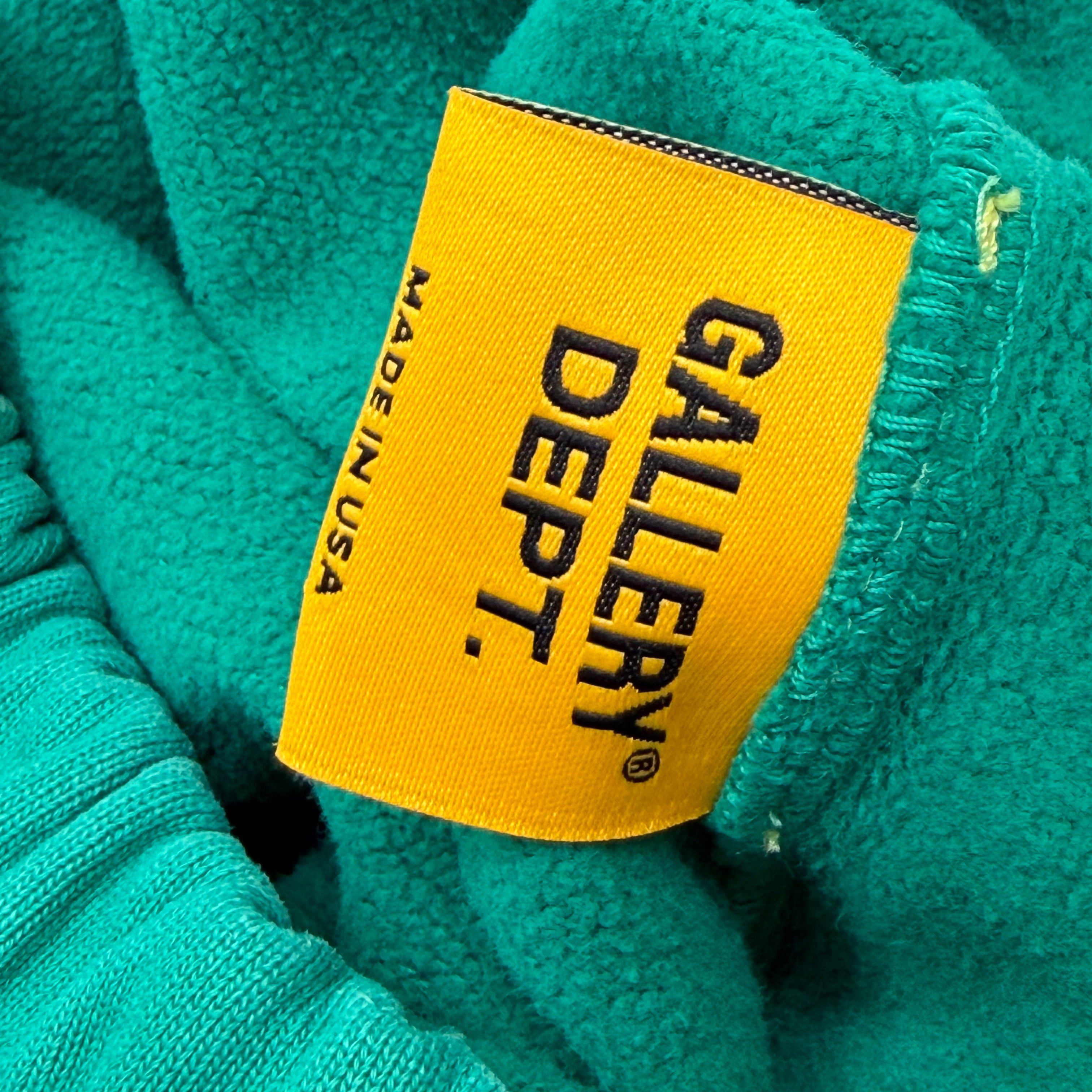 Gallery Dept. Gallery Dept. Emerald Green Flare Sweatpants M Size US 30 / EU 46 - 7 Thumbnail
