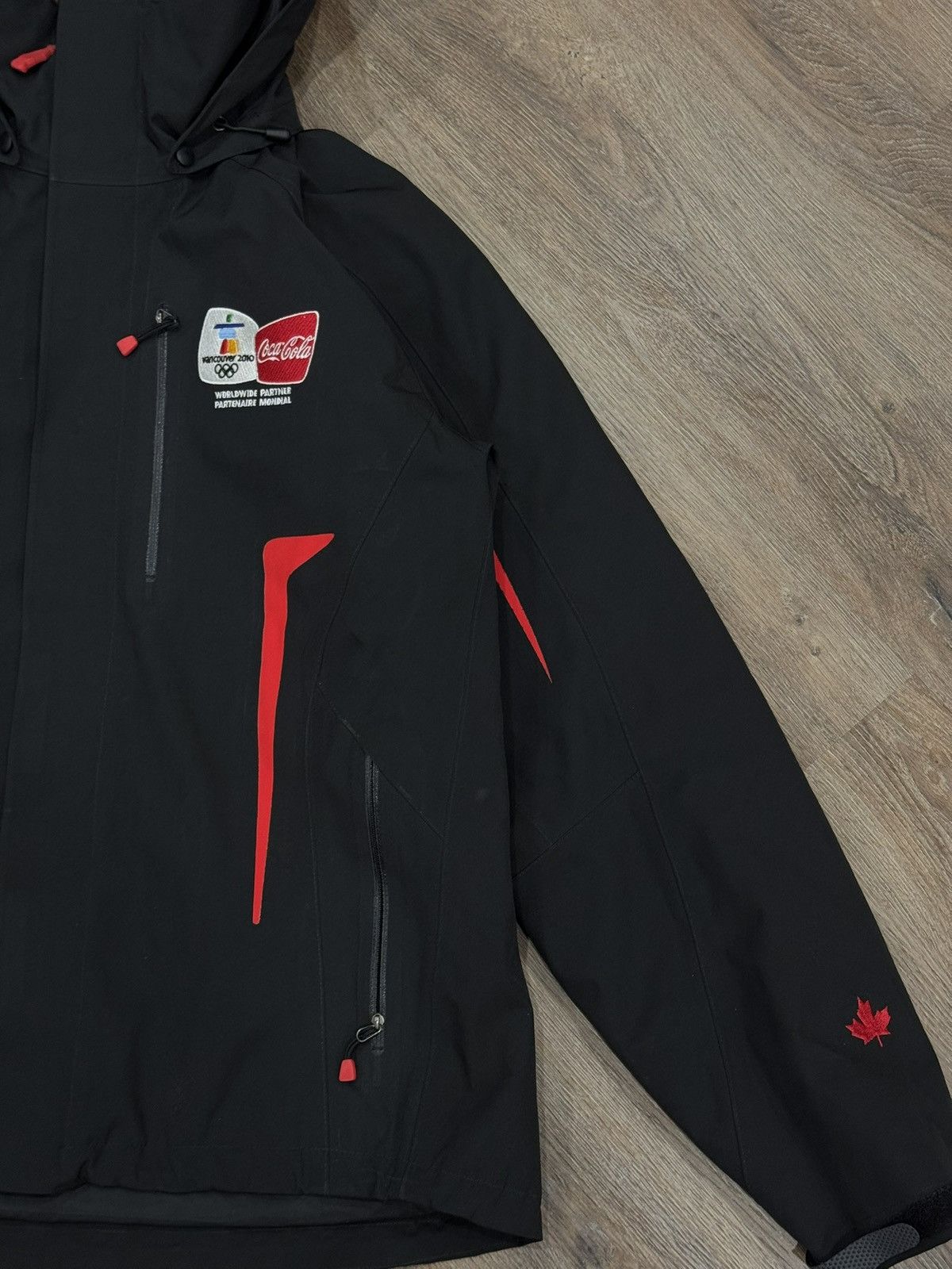 Coca Cola 2010 Winter Olympics Coca-Cola/Spyder Men's Leader Jacket Size US M / EU 48-50 / 2 - 8 Thumbnail