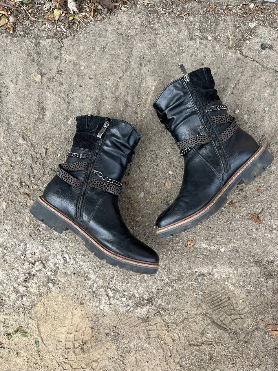 If Six Was Nine × Japanese Brand × Vintage Vintage As 98 Guidi style Leather Faded Biker High Boots Size US 6 / IT 36 - 7 Thumbnail