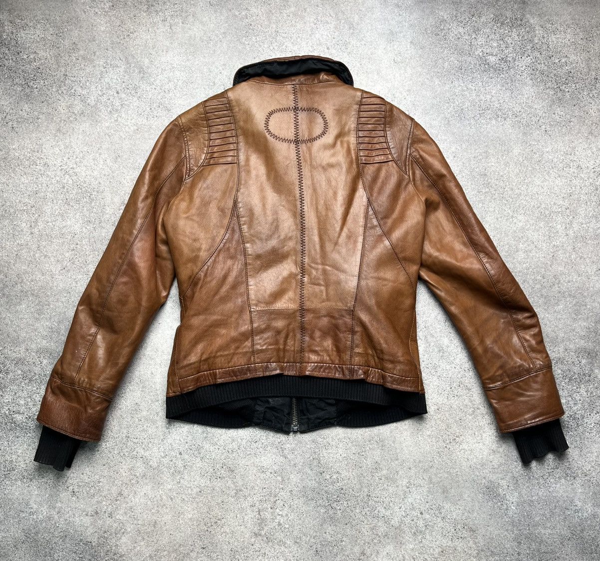 Hysteric Glamour Vintage faded leather japanese jacket Size S / US 4 / IT 40 - 6 Thumbnail