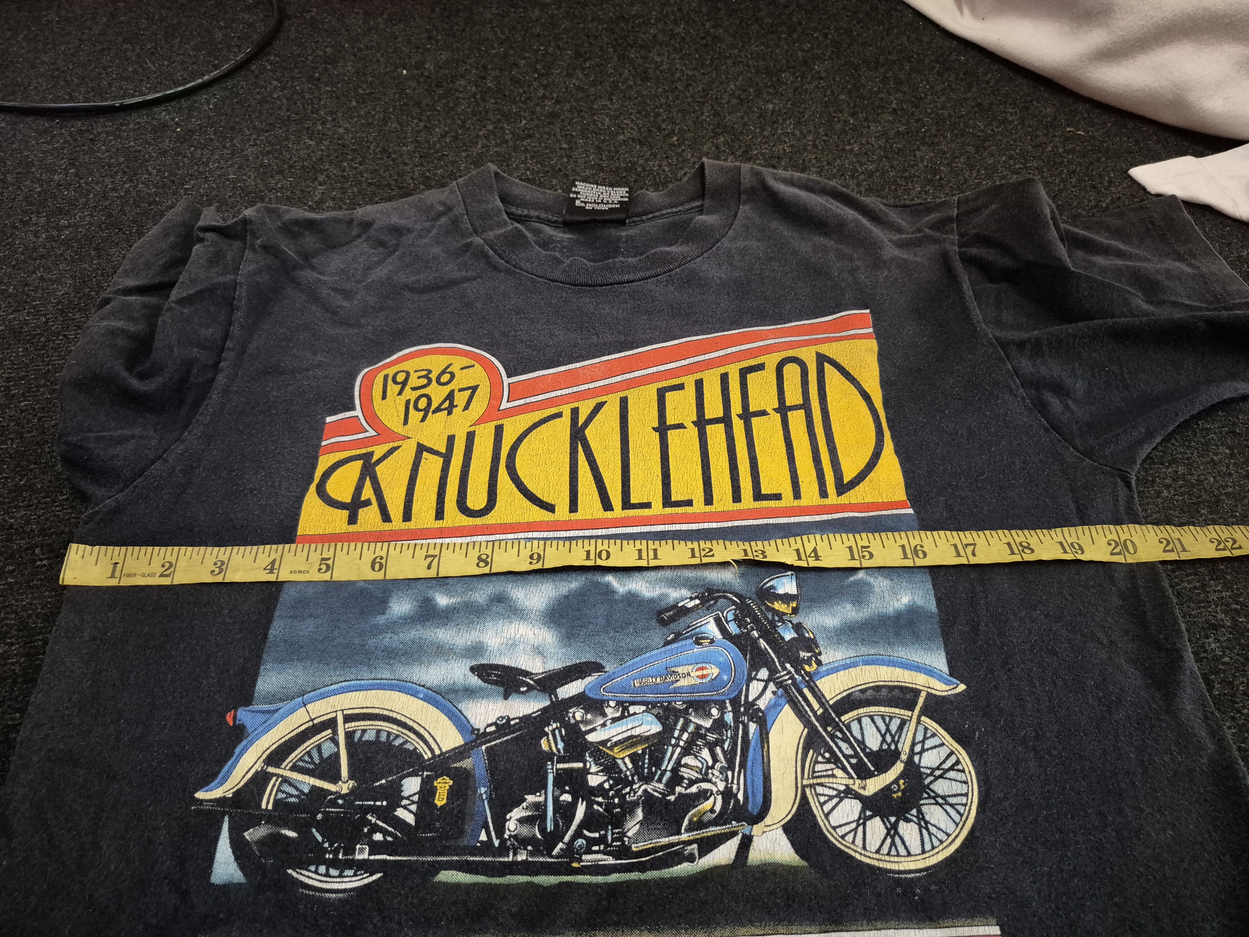 🔥 Vintage 90s Harley Davidson Knucklehead Tee