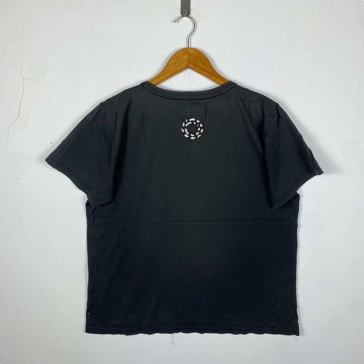 Japanese Brand Trashed Sunfaded GLAMB x MONALISA Graphic Tee Shirt Size 1 Size US M / EU 48-50 / 2 - 5 Thumbnail