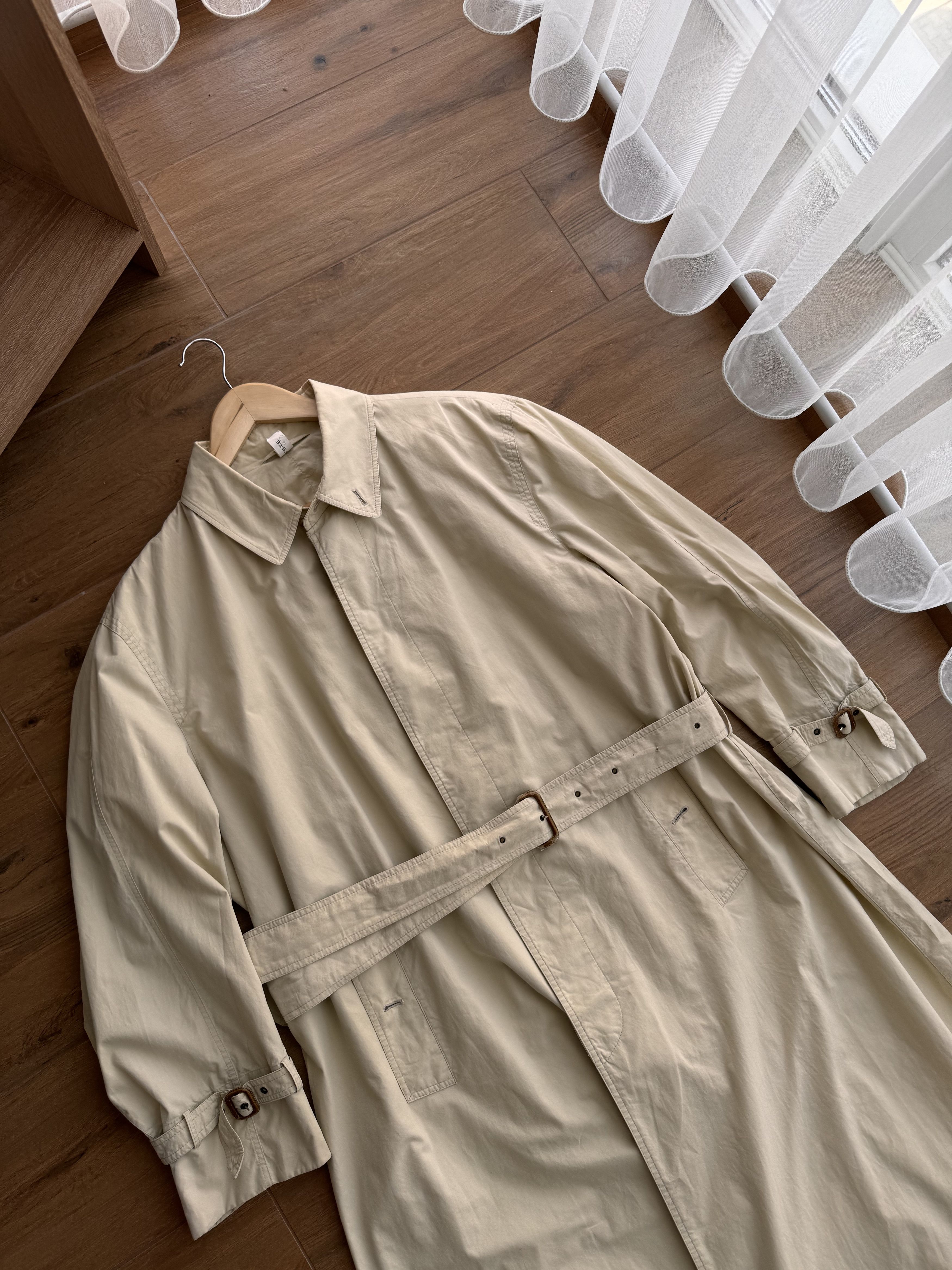 Vintage Herno Made in Italy Luxury Beige Long Coat