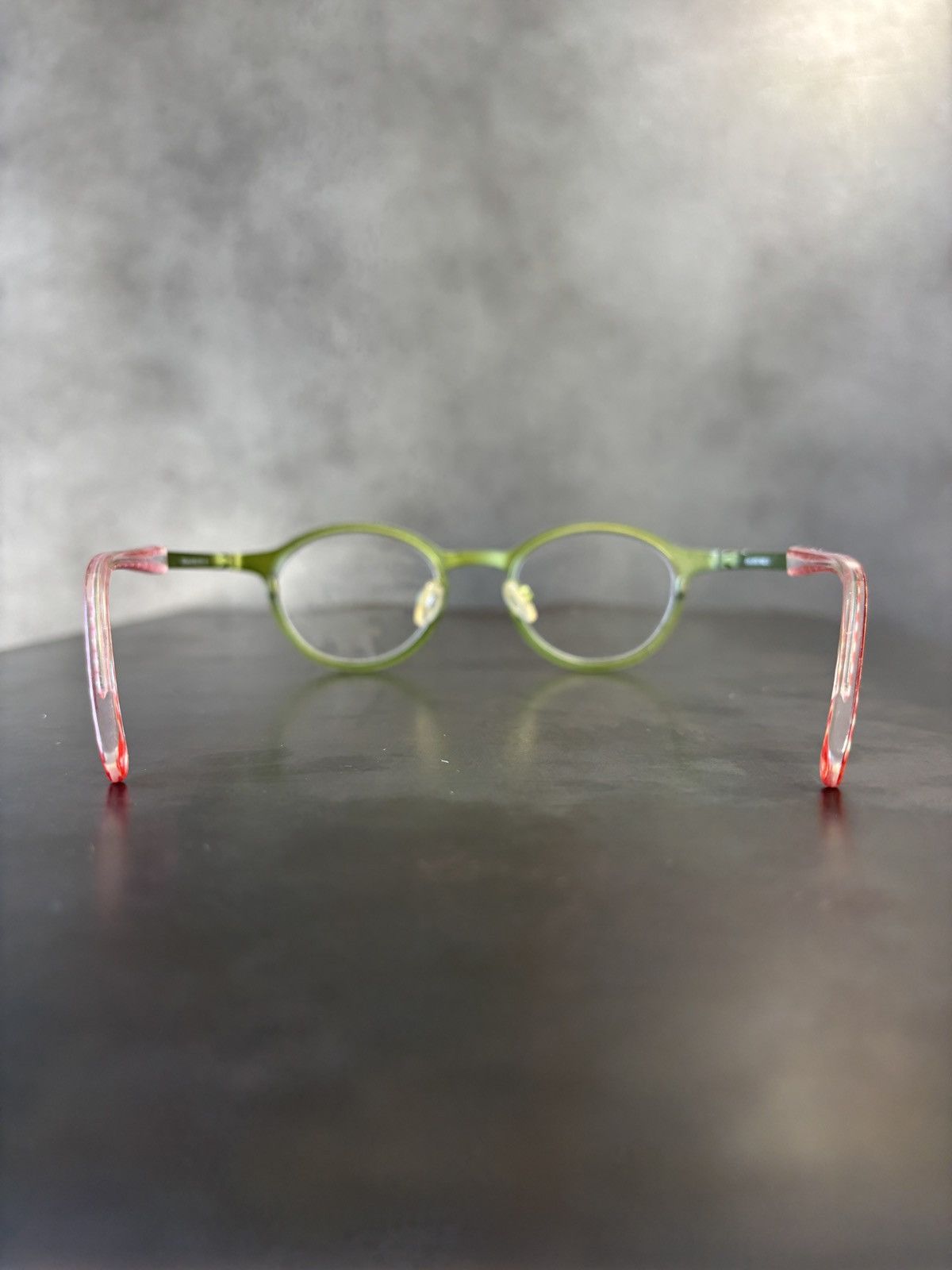 Designer Jean Lafont Paris Frames Green Metal Rebus 4030 Eyeglasses Size ONE SIZE - 10 Thumbnail