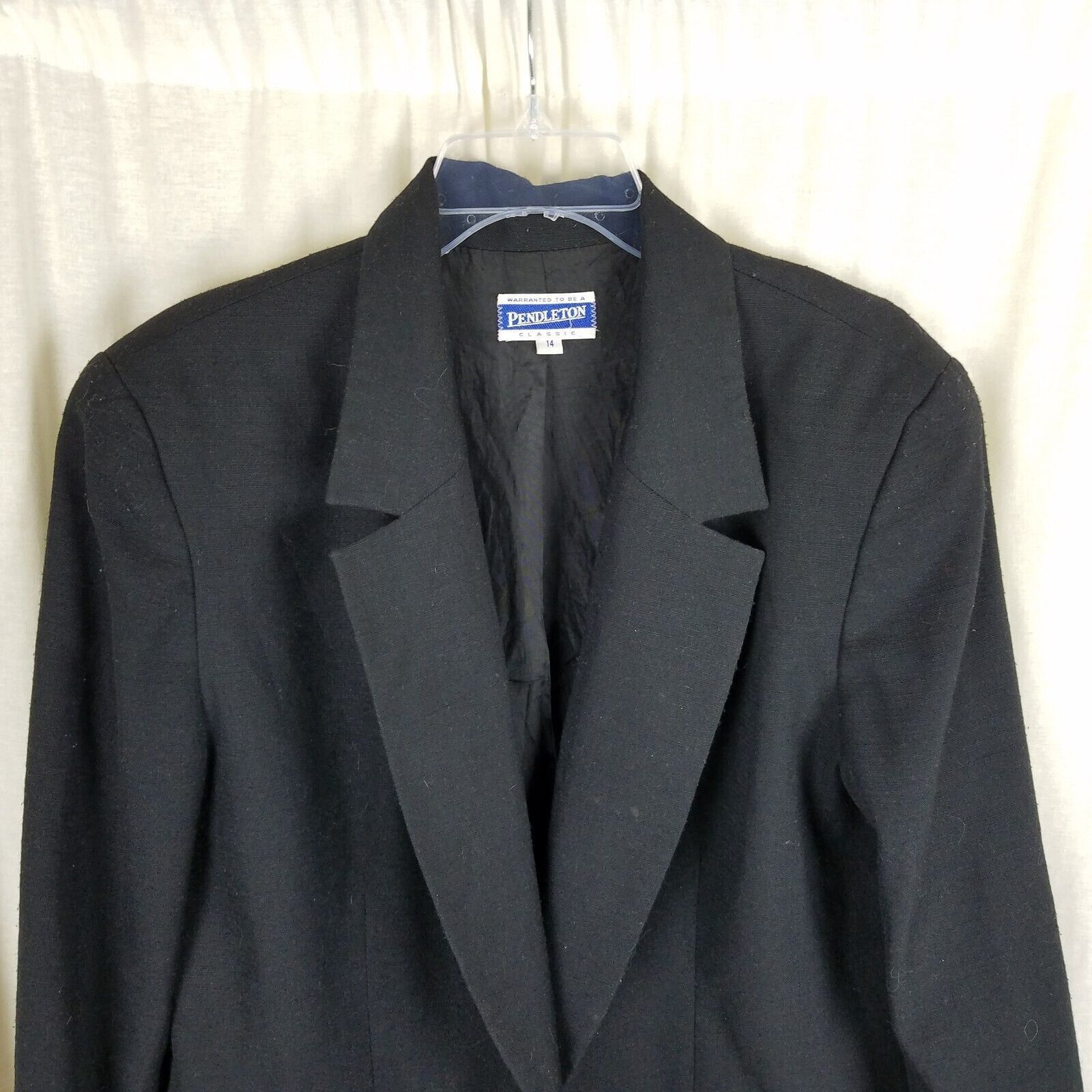 Pendleton Vtg Pendleton Classic Worsted Wool Tailored Blazer Jacket 14 Size XL / US 12-14 / IT 48-50 - 2 Thumbnail