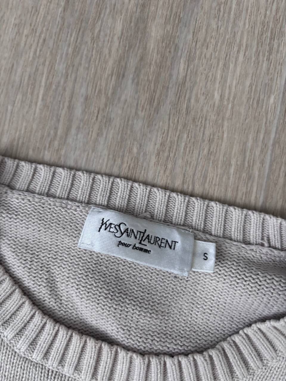 Yves Saint Laurent Vintage Ysl sweater 90s rare Size US S / EU 44-46 / 1 - 4 Thumbnail